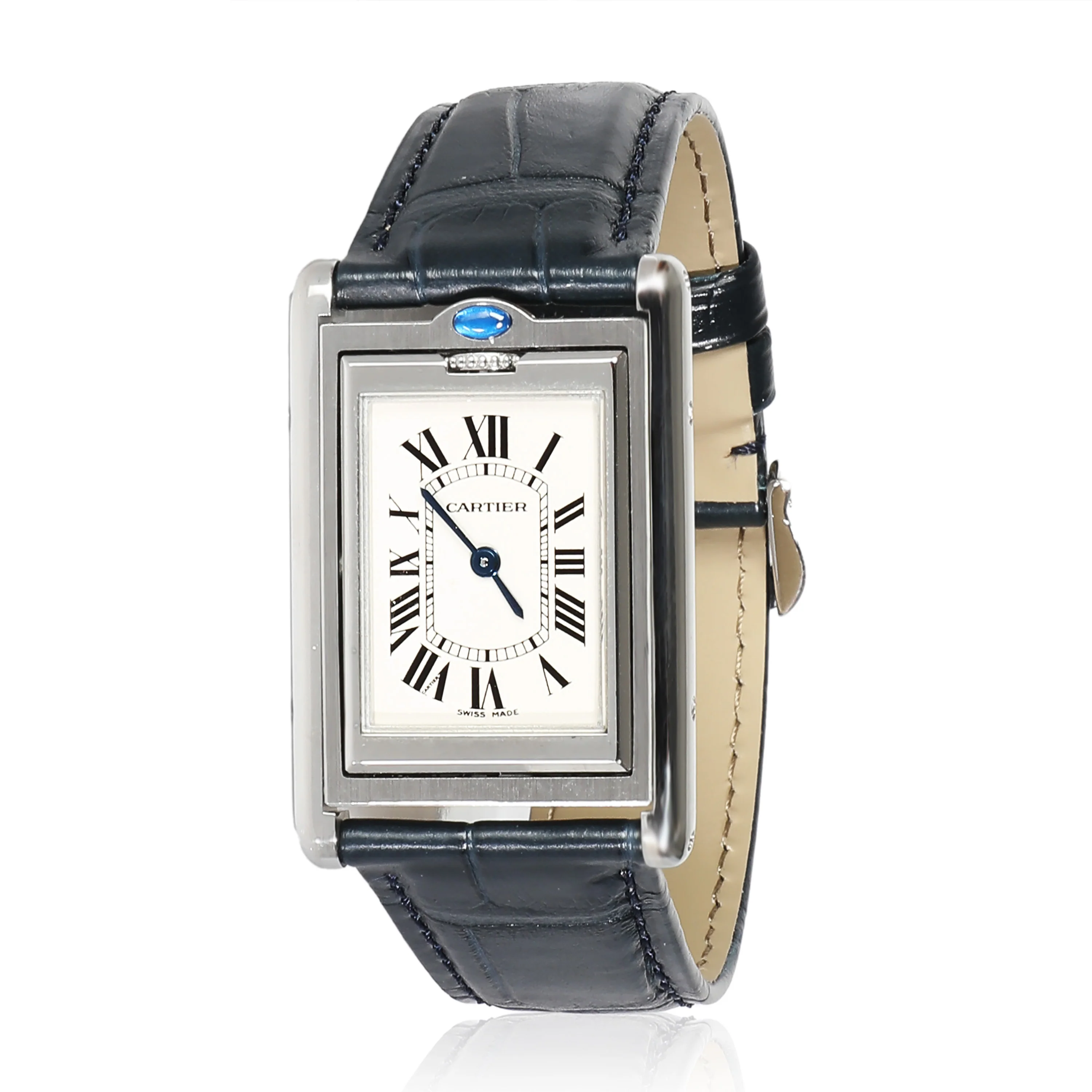 Basculante de Cartier 2405 Womens Watch in Stainless Steel