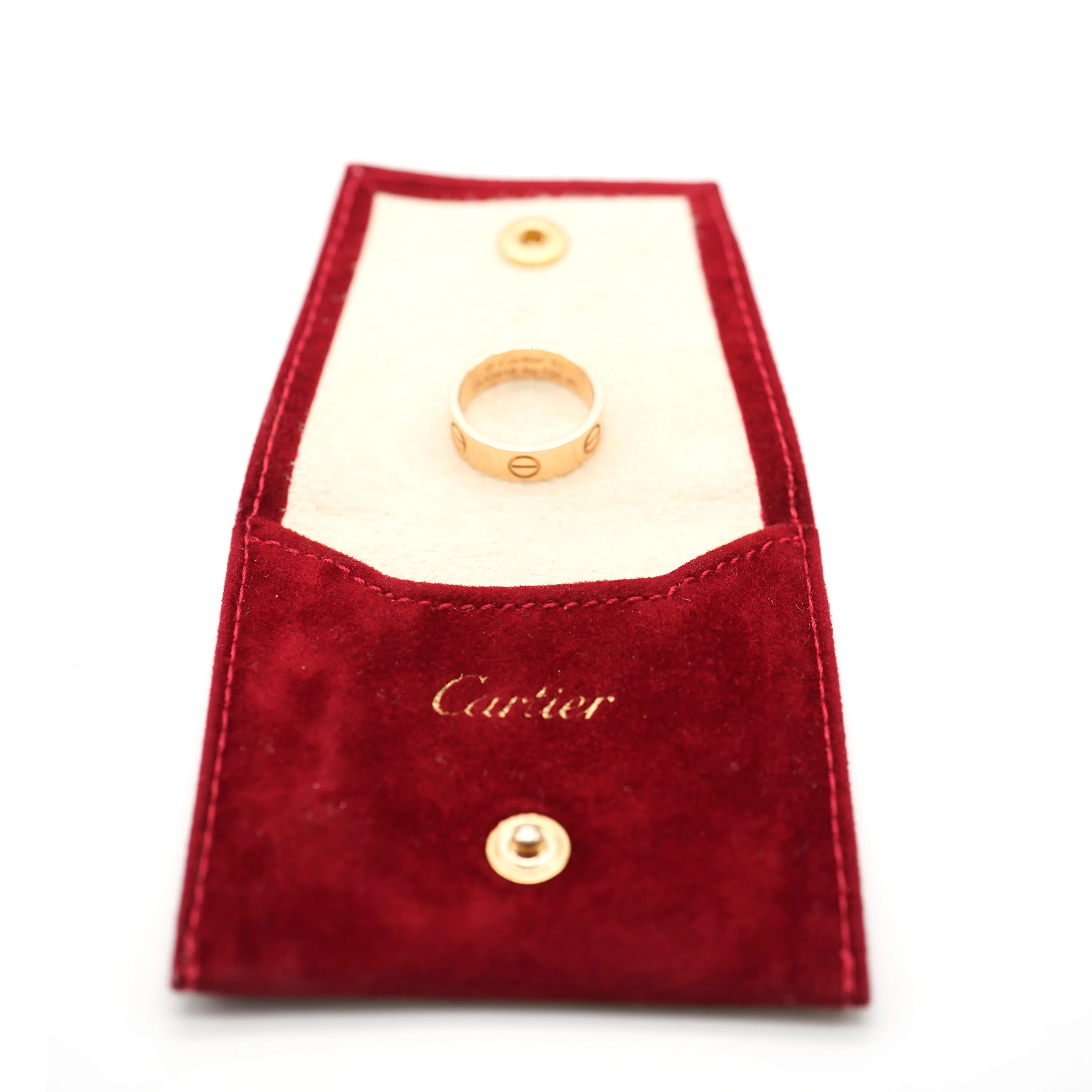 Love Ring in 18K Rose Gold - Image 3