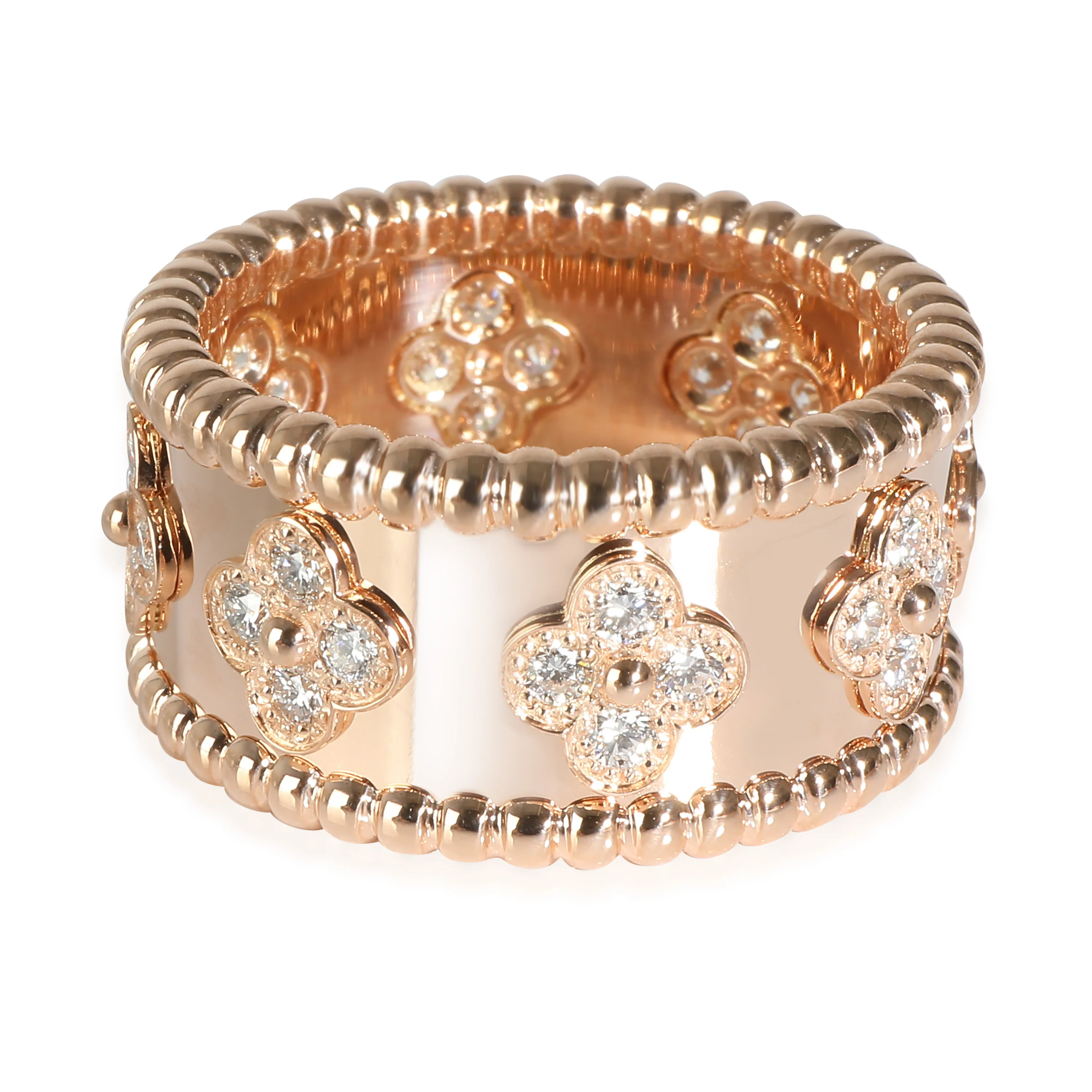 Perlee Band in 18K Rose Gold 0.71 CTW - Image 3