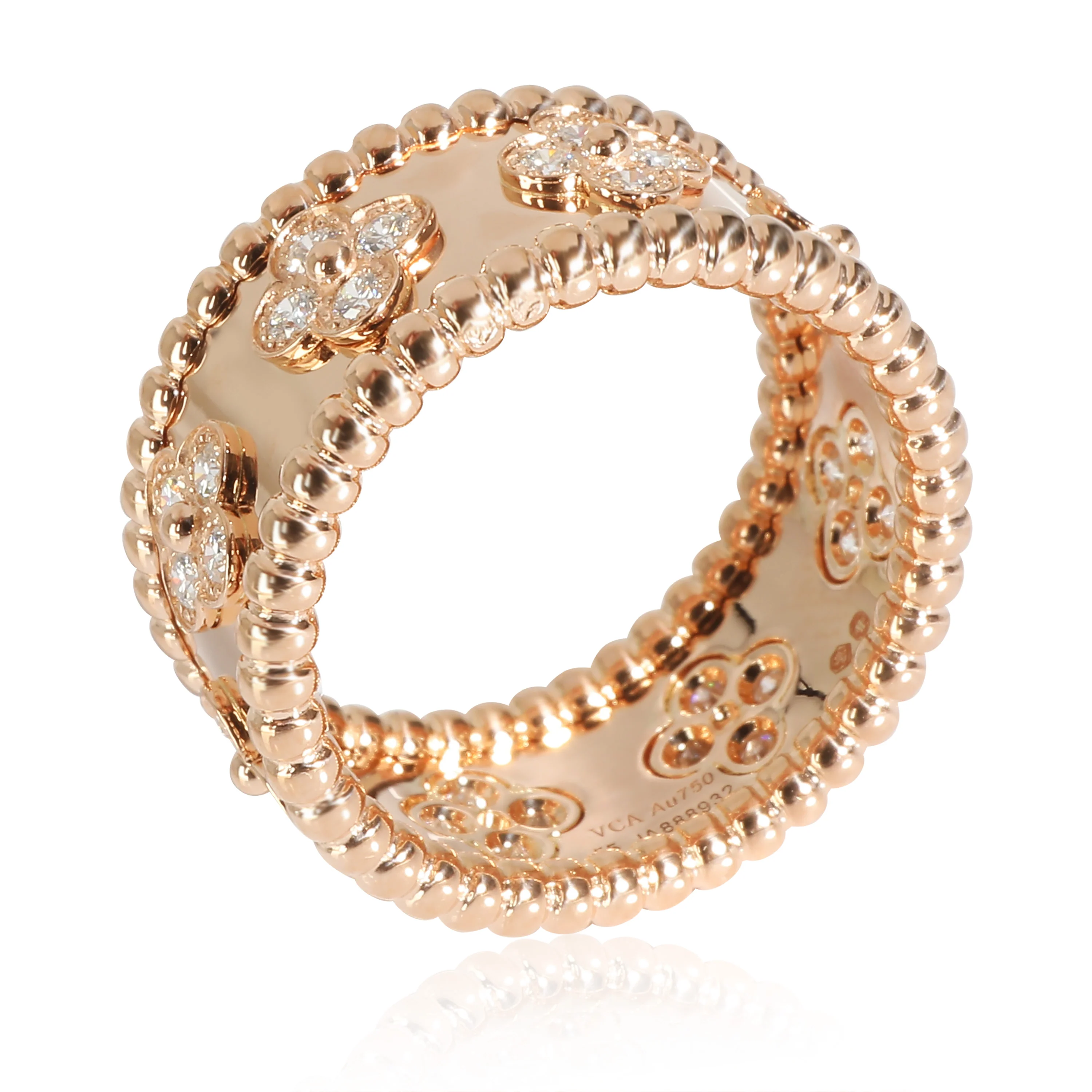 Perlee Band in 18K Rose Gold 0.71 CTW - Image 5