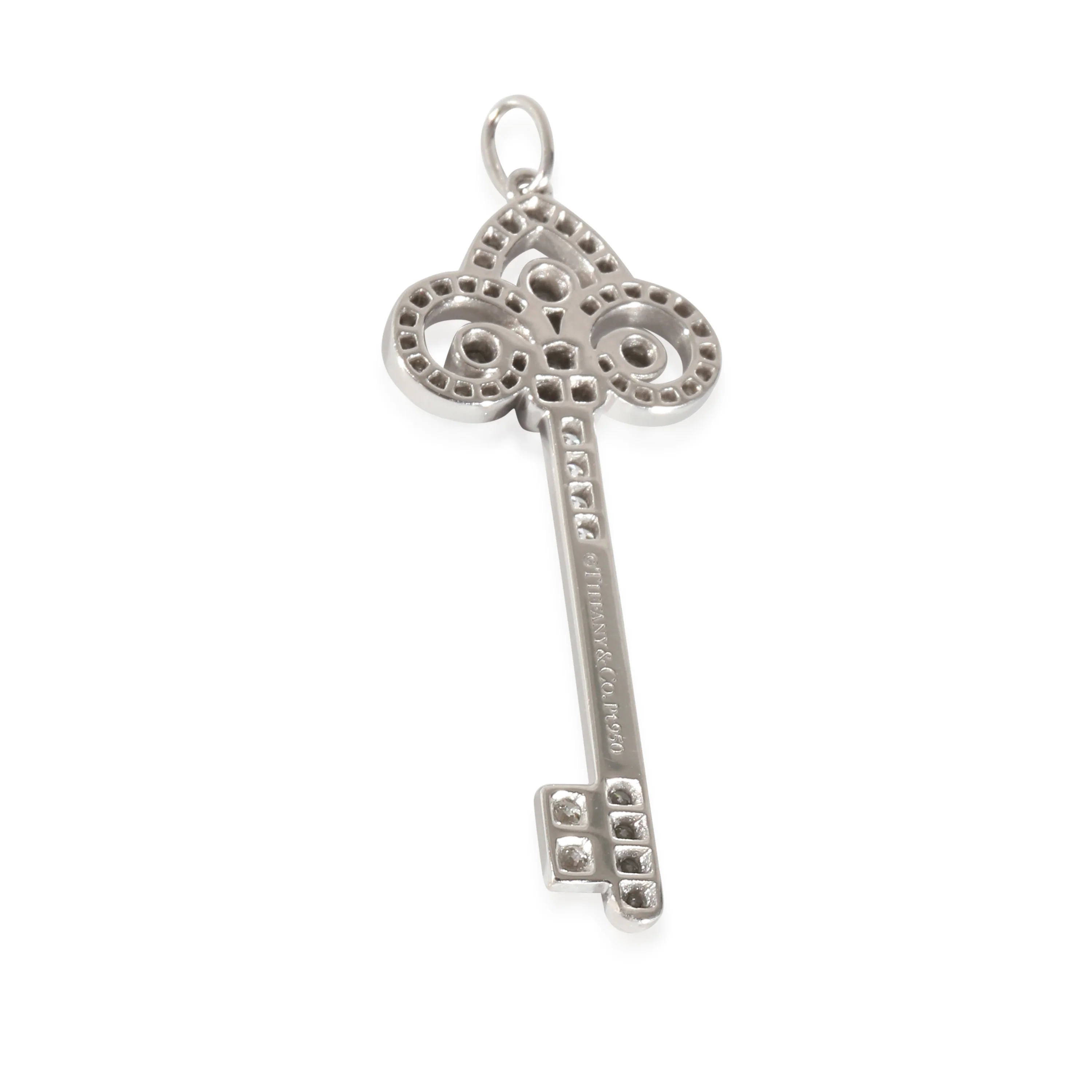 Tiffany Keys Pendant in  Platinum 0.33 CTW - Image 3