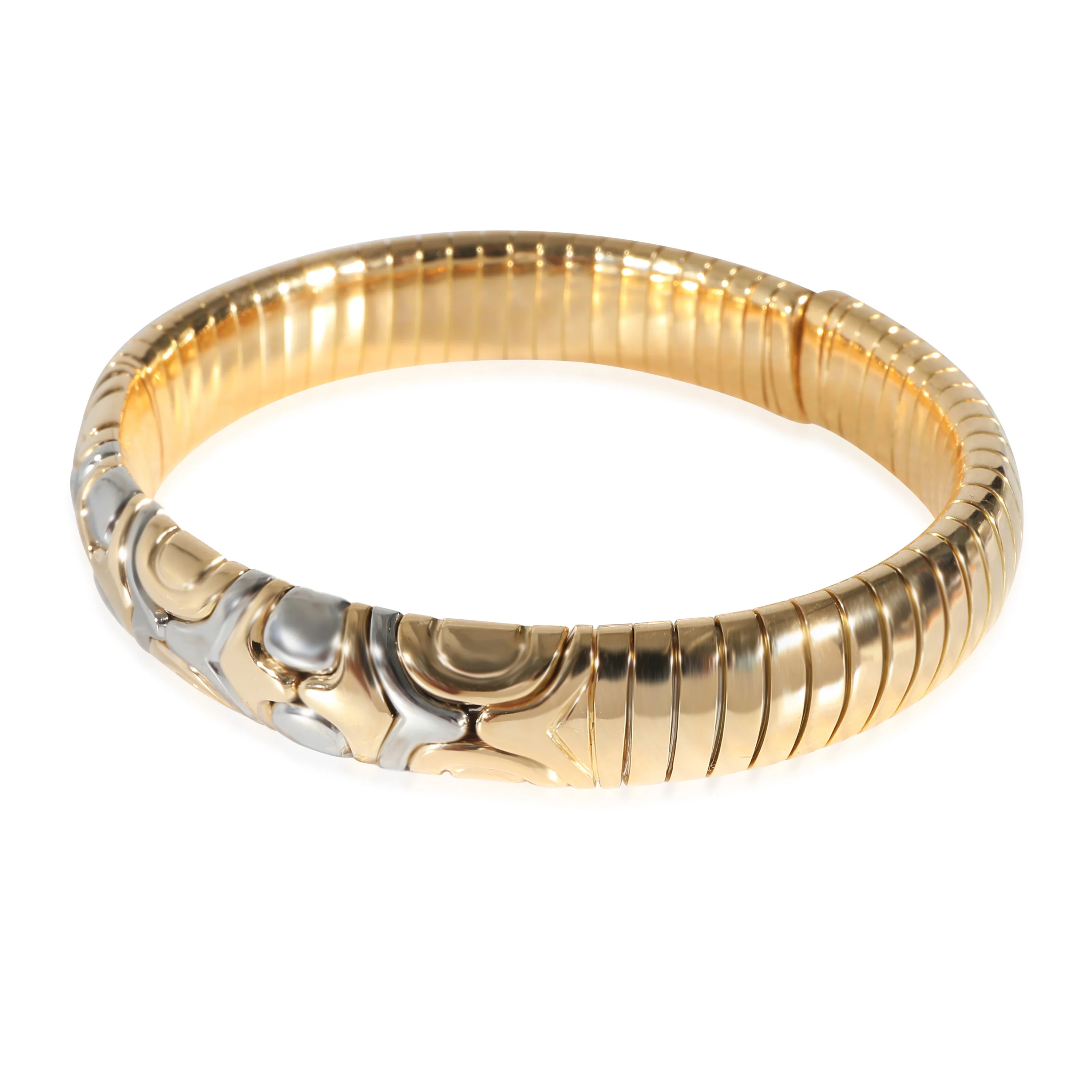 Alveare Cuff in 18k White Gold/Yellow Gold - Image 2