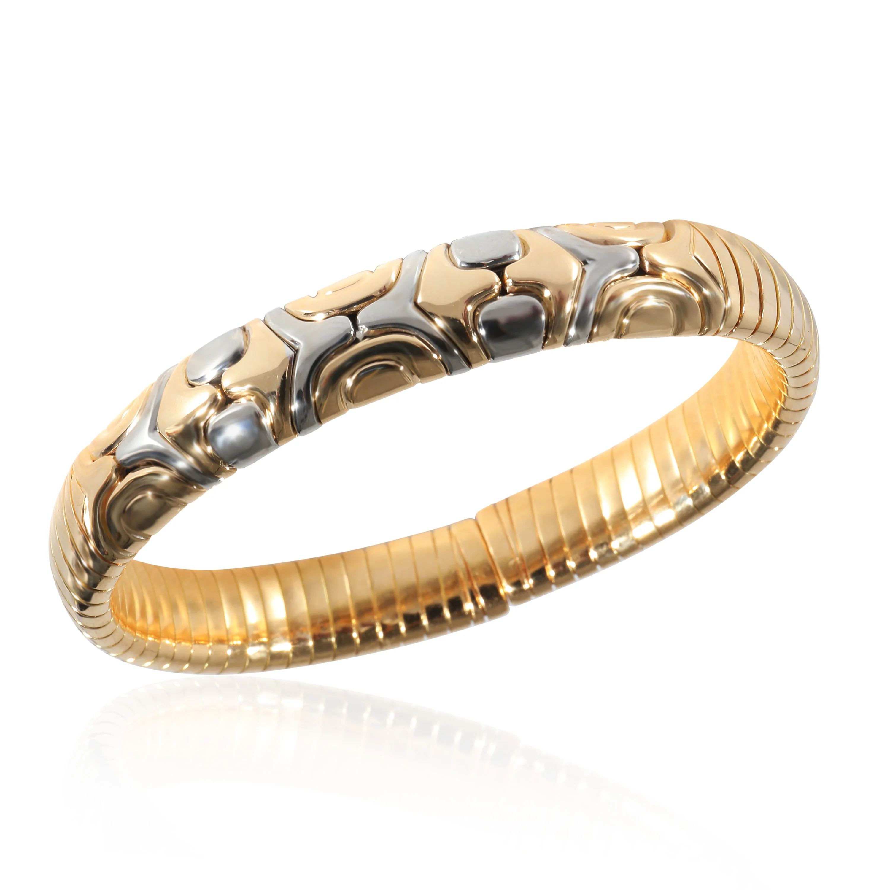 Alveare Cuff in 18k White Gold/Yellow Gold - Image 3