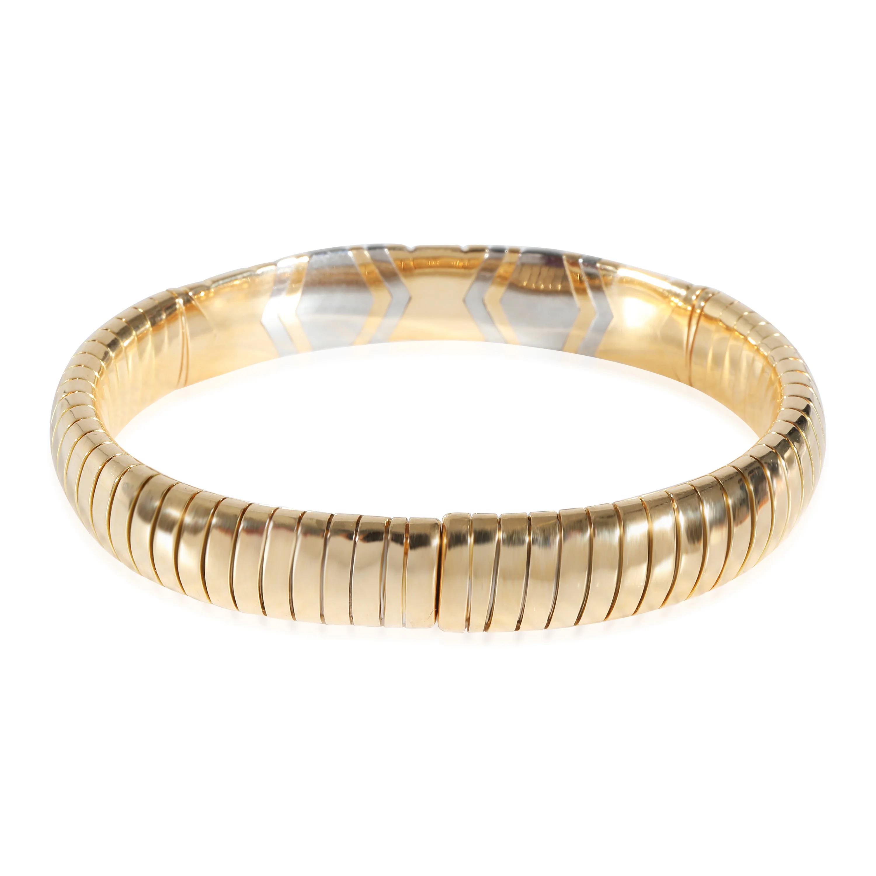 Alveare Cuff in 18k White Gold/Yellow Gold - Image 4