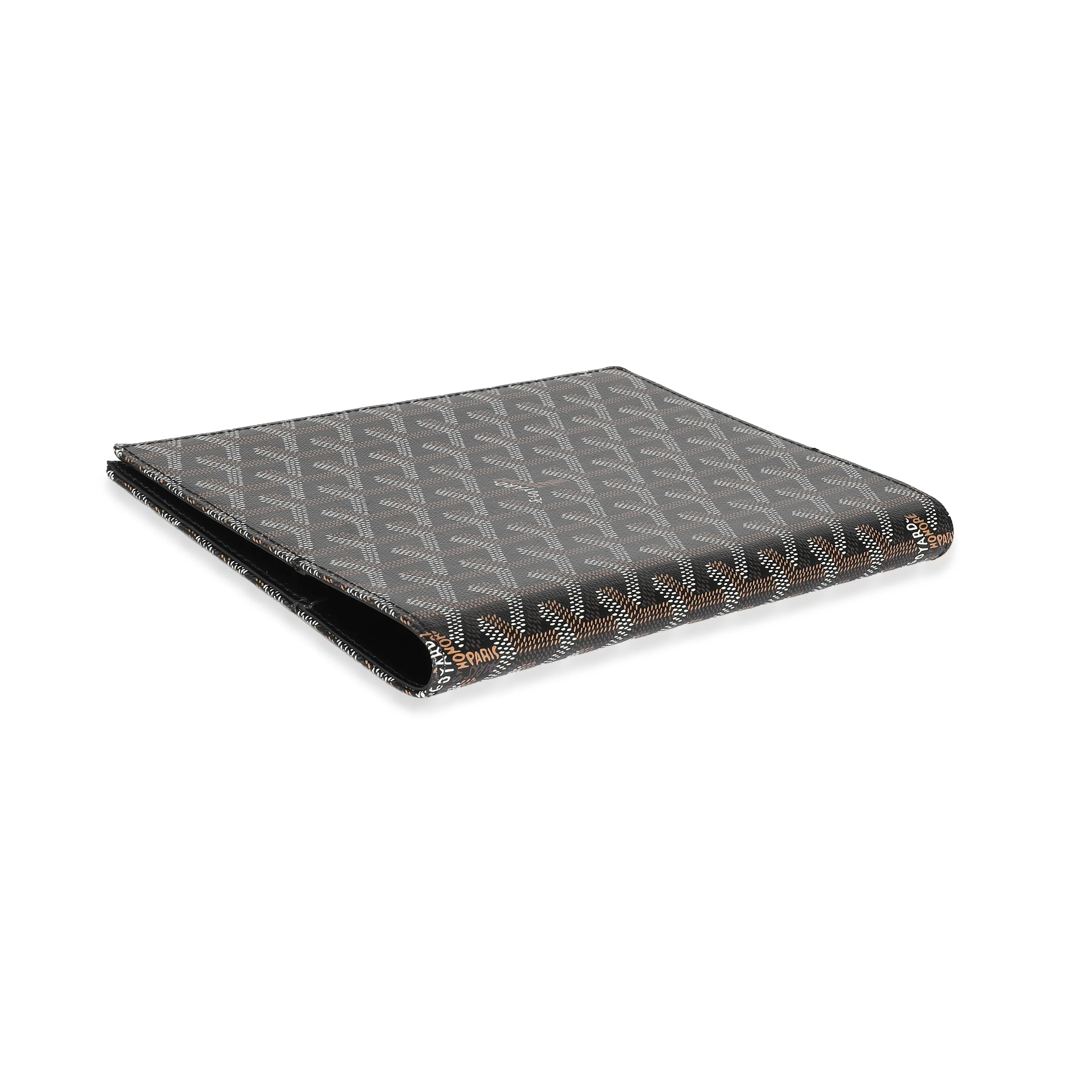 Black Goyardine Canvas Couverture Castiglione Agenda Cover - Image 7