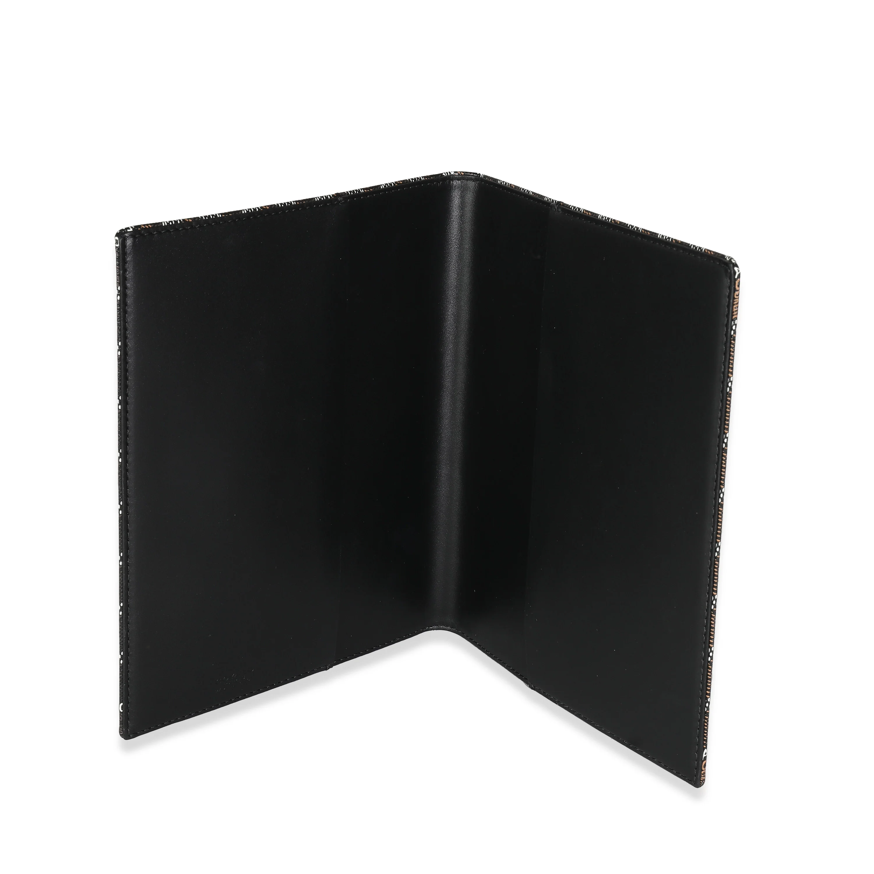 Black Goyardine Canvas Couverture Castiglione Agenda Cover - Image 8