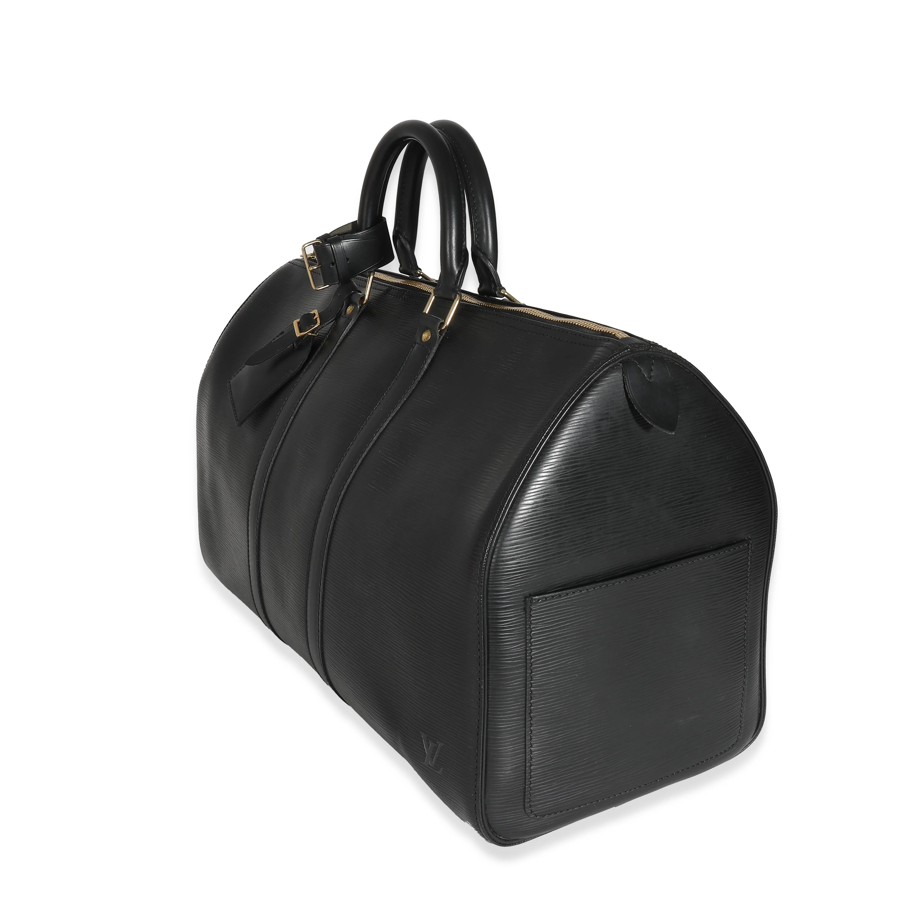Louis Vuitton Black Epi Keepall 45 - Image 2