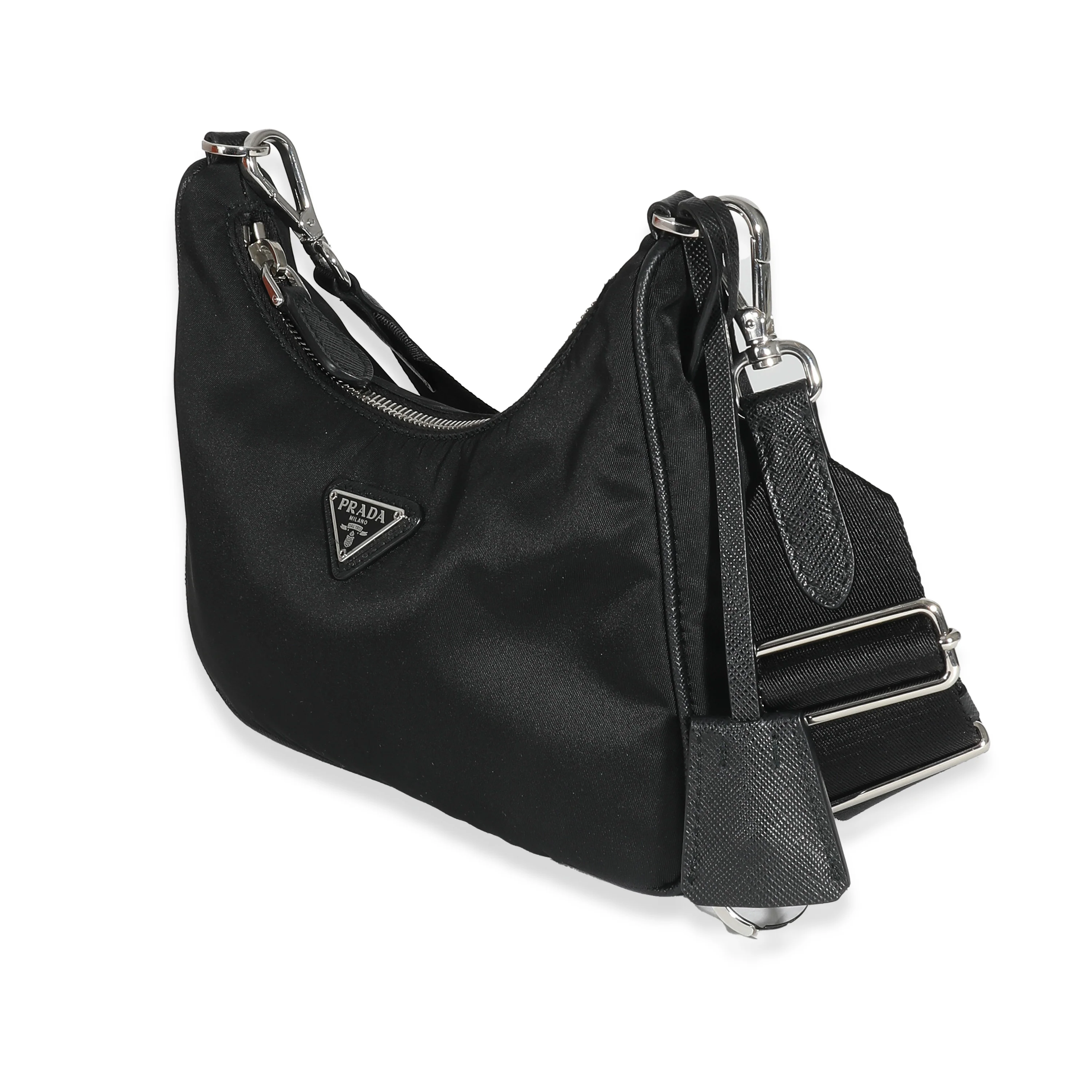 Prada Black Re-Nylon Re-Edition 2005 Bag - Image 3