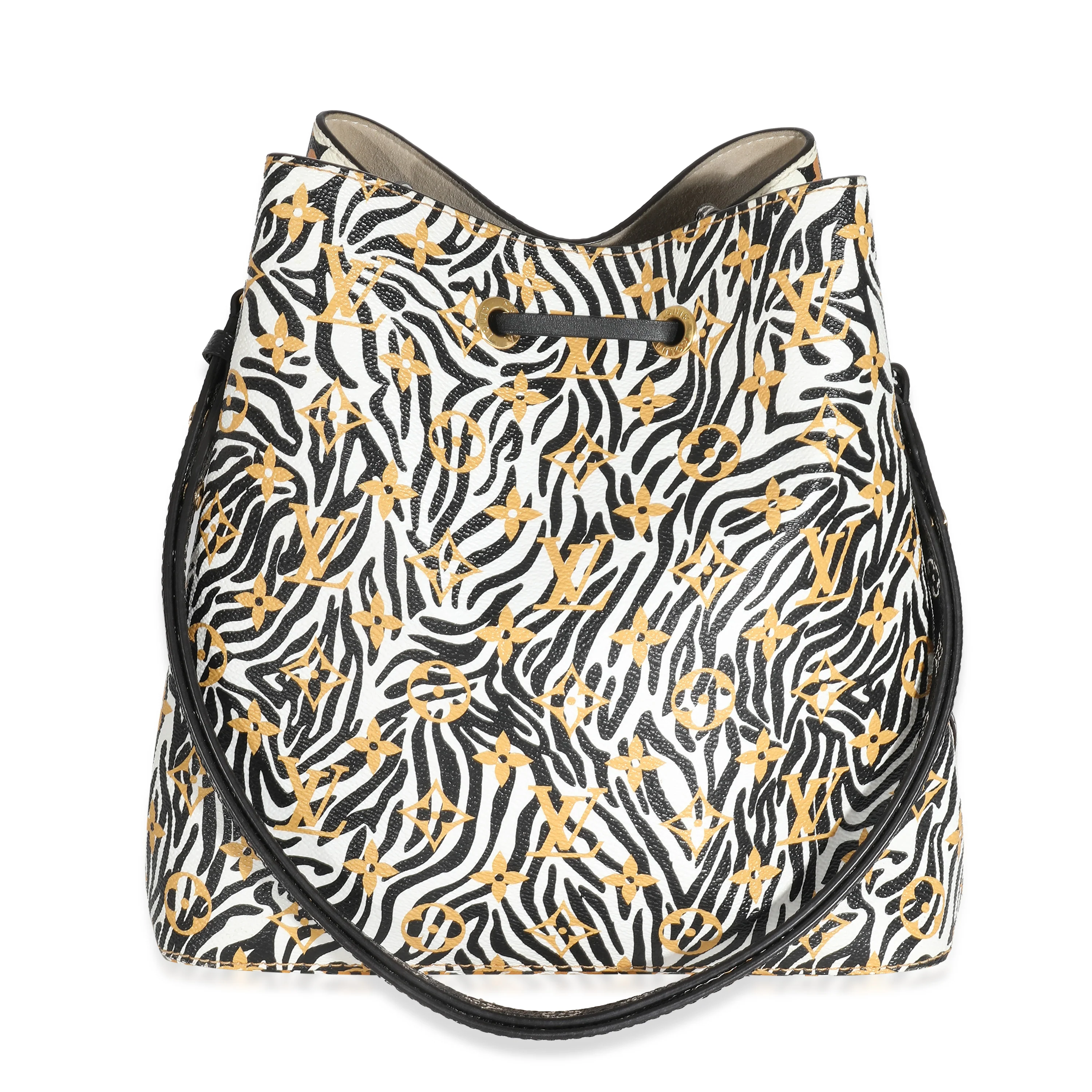 Louis Vuitton Ivory Monogram Giant Jungle Canvas NéoNoé MM - Image 5