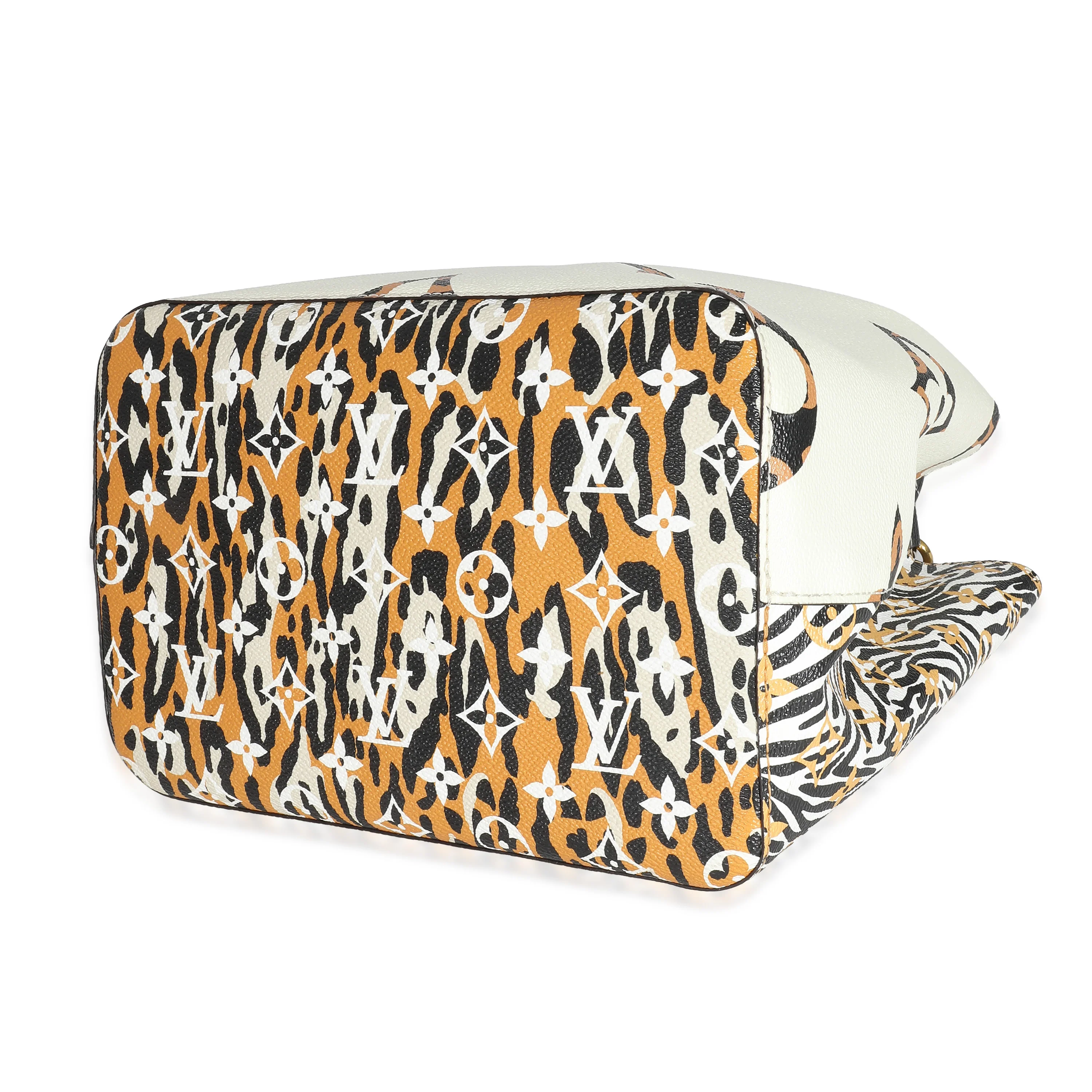 Louis Vuitton Ivory Monogram Giant Jungle Canvas NéoNoé MM - Image 6