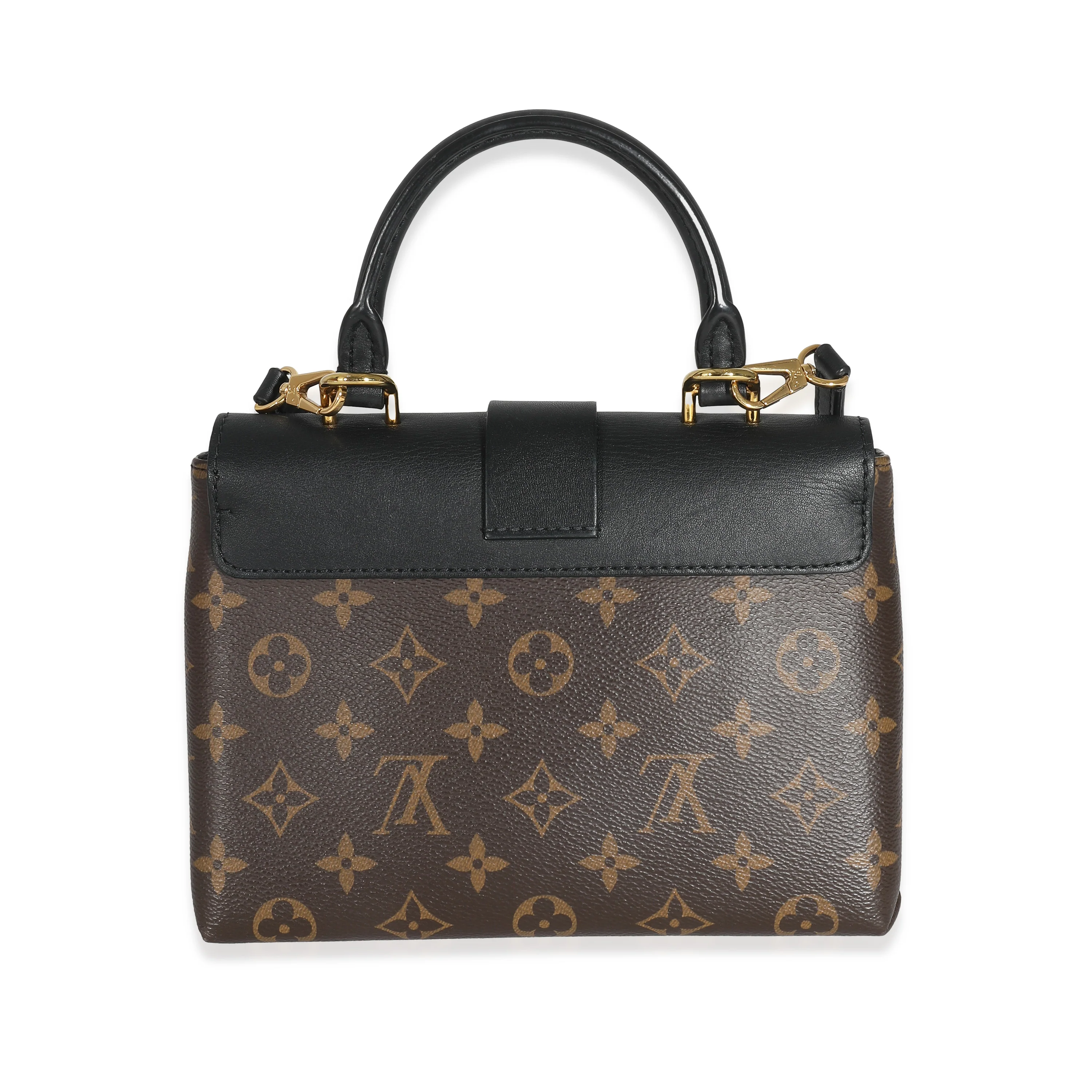 Louis Vuitton Black Calfskin Monogram Canvas Locky BB - Image 5