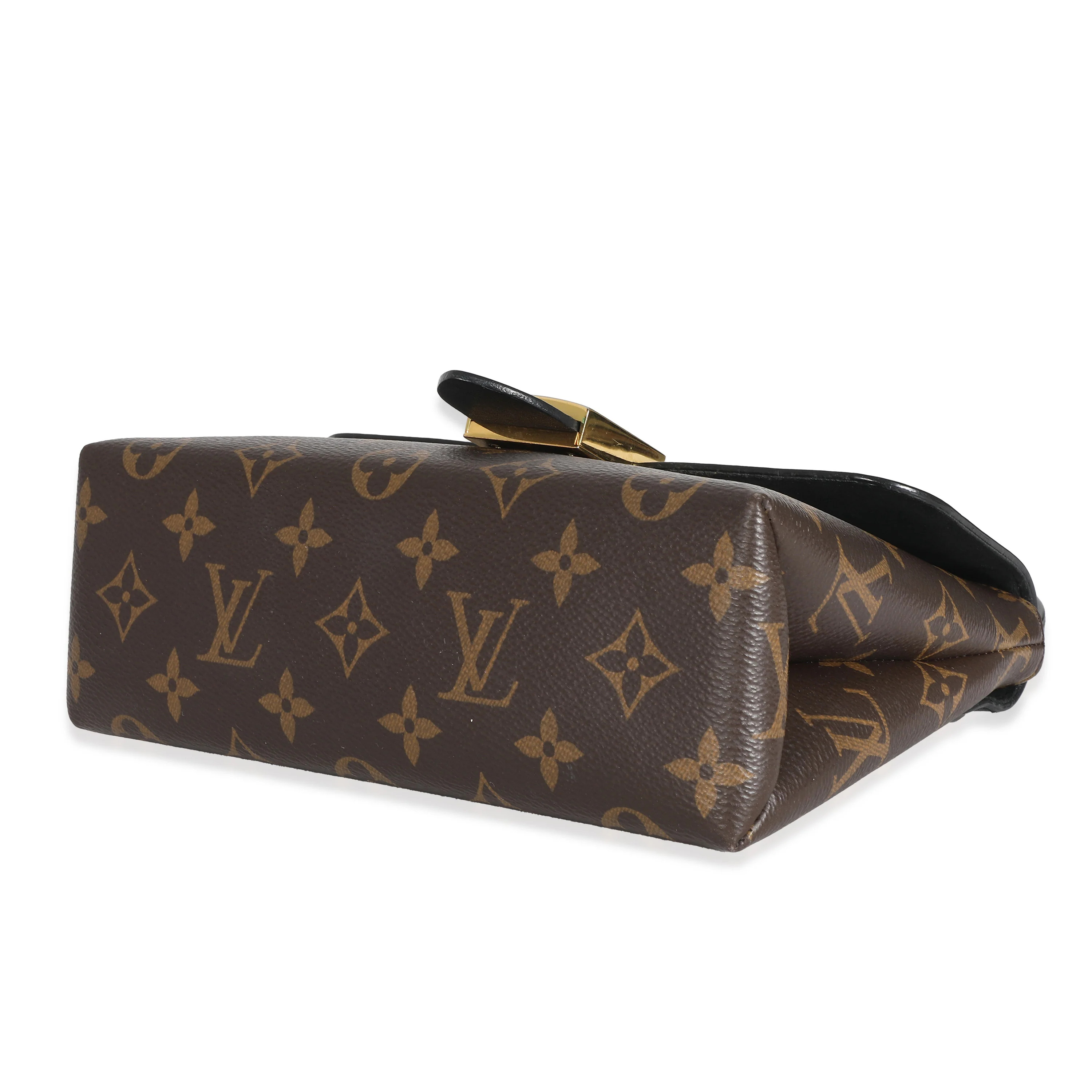 Louis Vuitton Black Calfskin Monogram Canvas Locky BB - Image 6