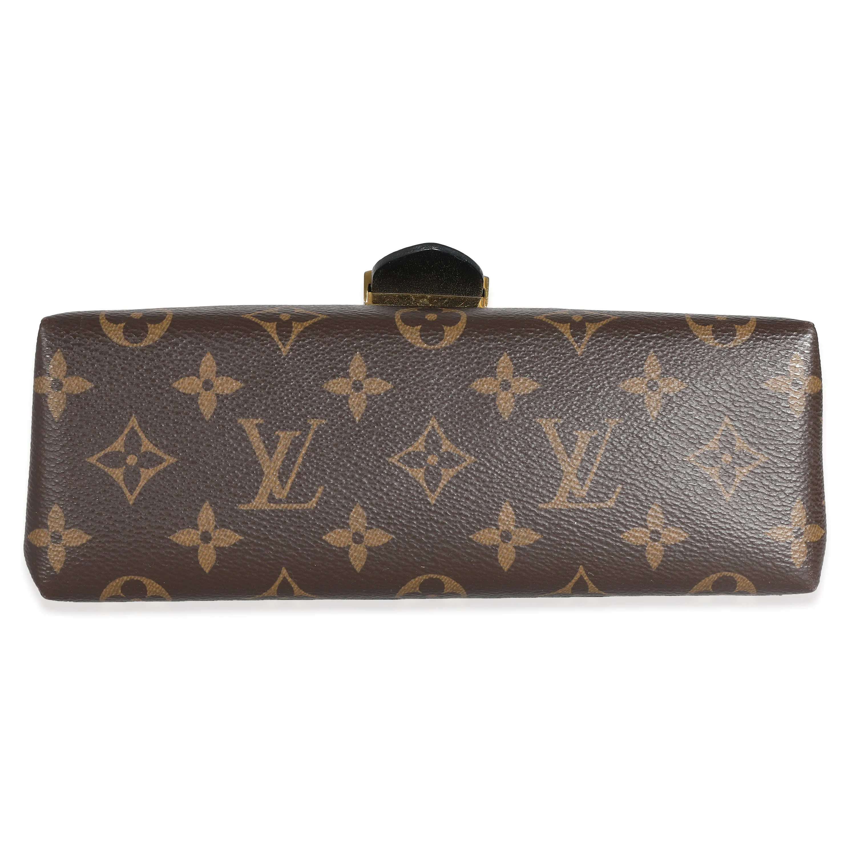 Louis Vuitton Black Calfskin Monogram Canvas Locky BB - Image 7