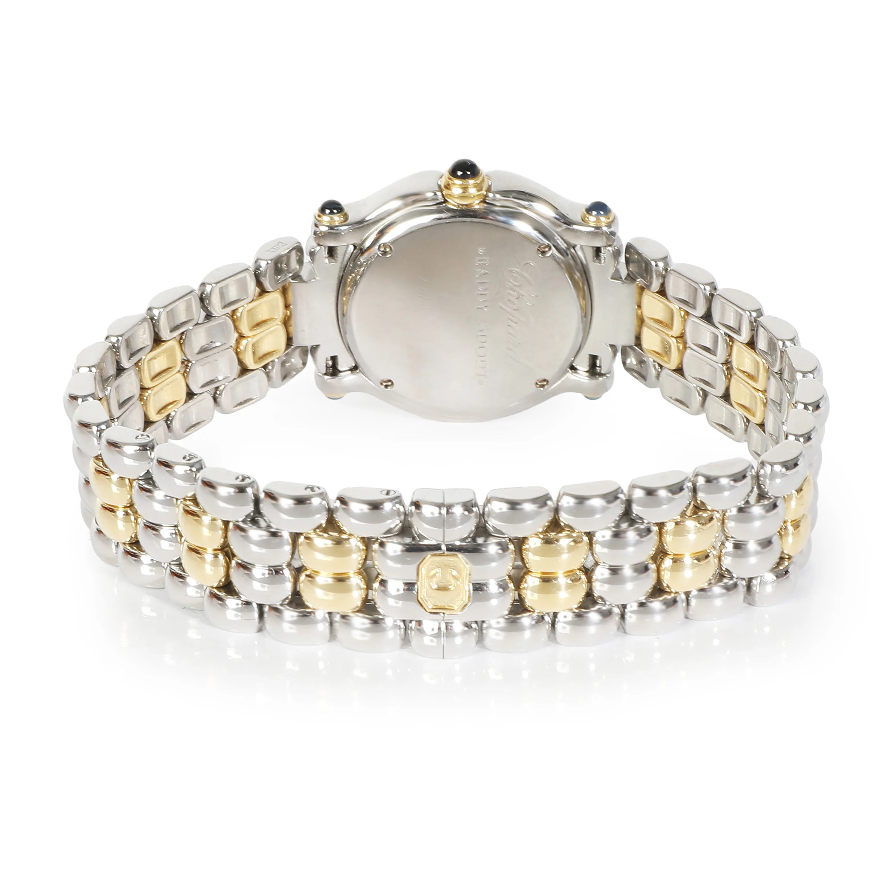 Happy Sport 27/8256-23 Womens Watch in 18kt Stainless Steel/Yellow Gold - Image 4