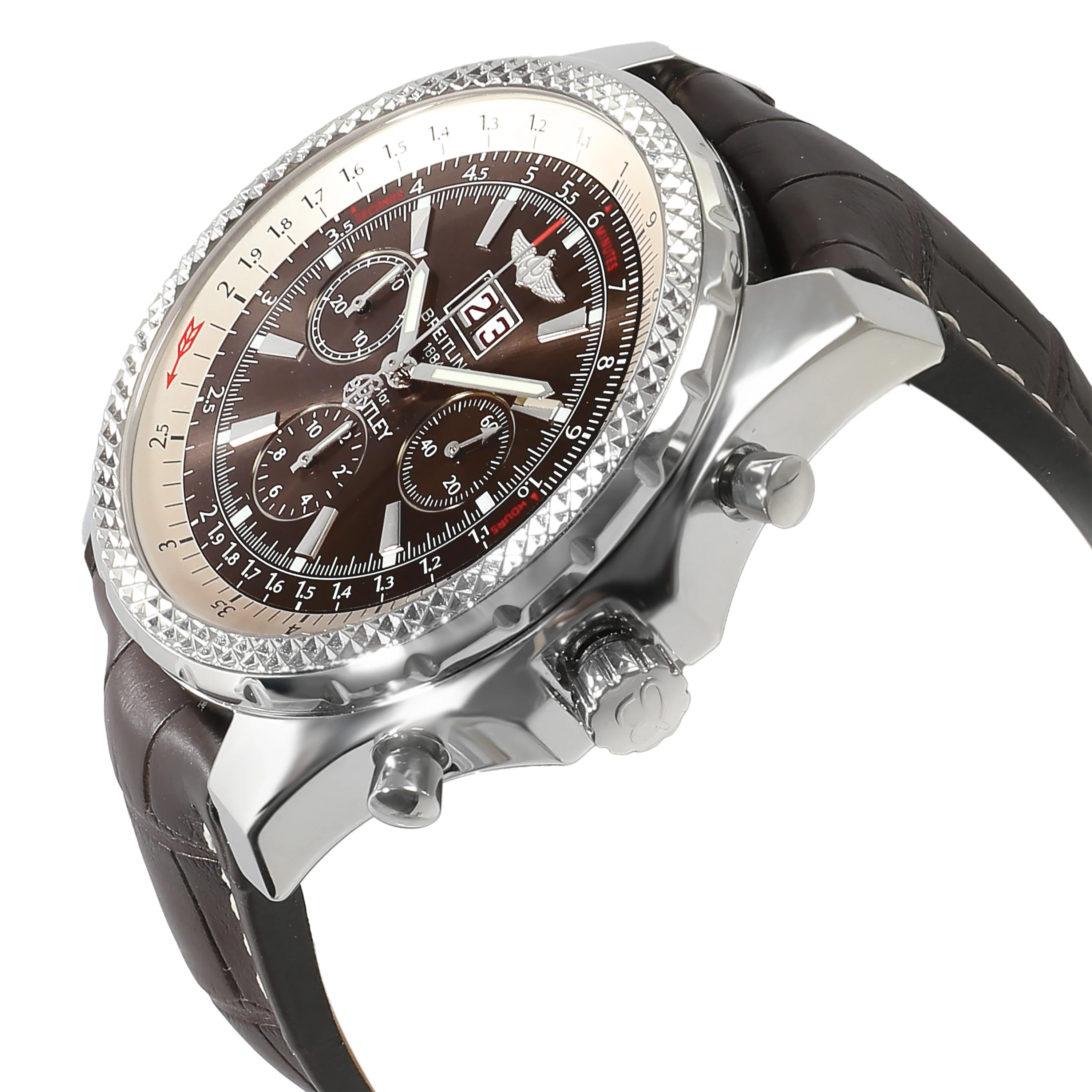 Bentley 6.75 A44362 Mens Watch in Stainless Steel - Image 3
