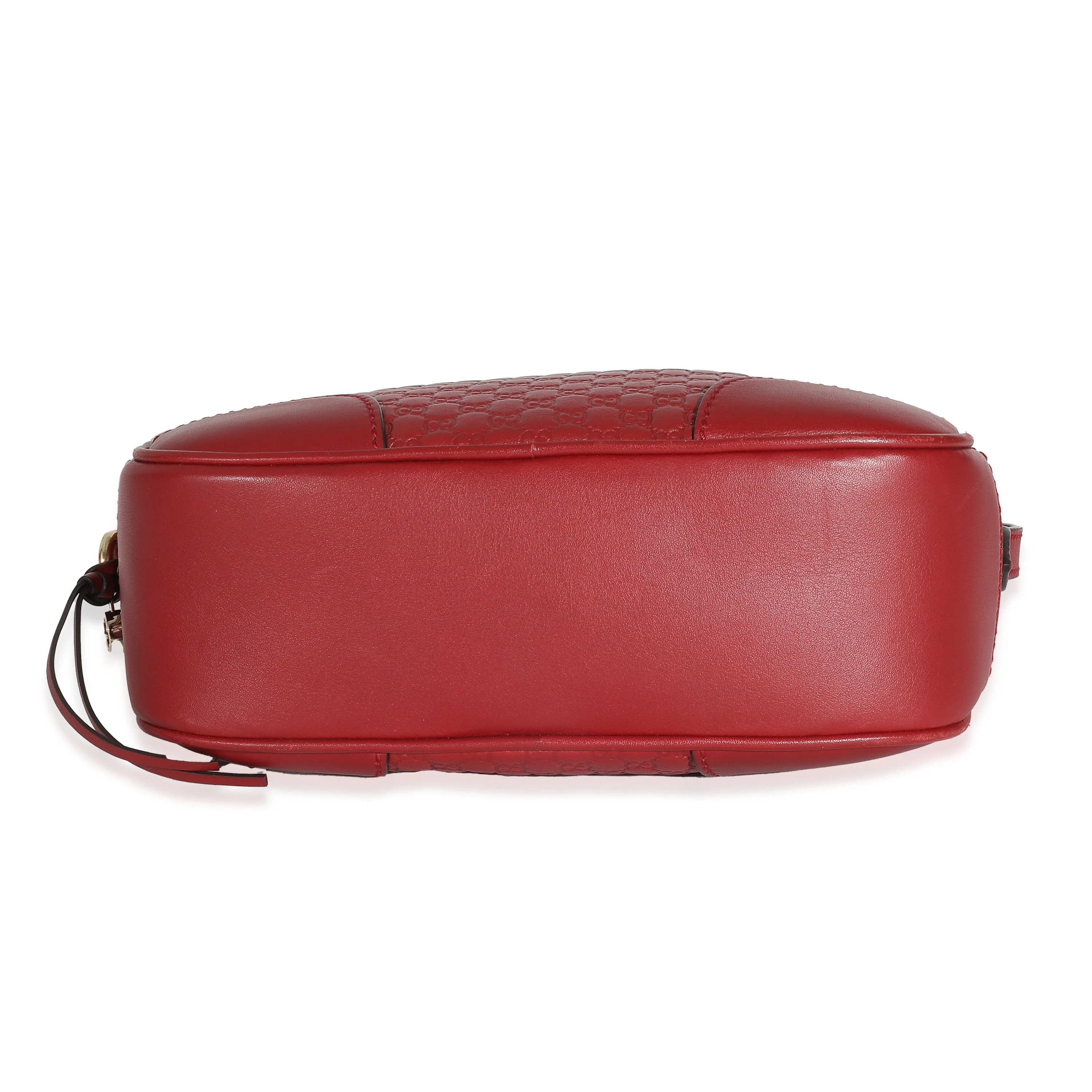 Red Microguccissima Leather Mini Bree Messenger - Image 5