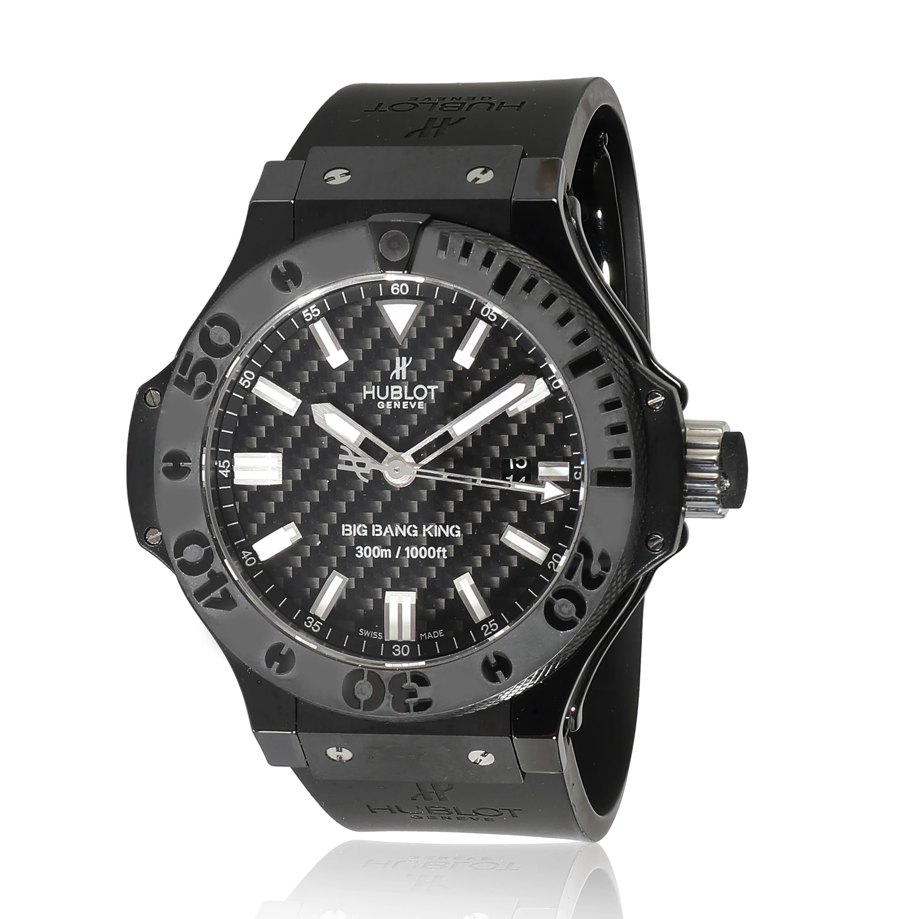 Big Bang King Black Magic 322.CM.1770.RX Mens Watch in Ceramic/Titanium