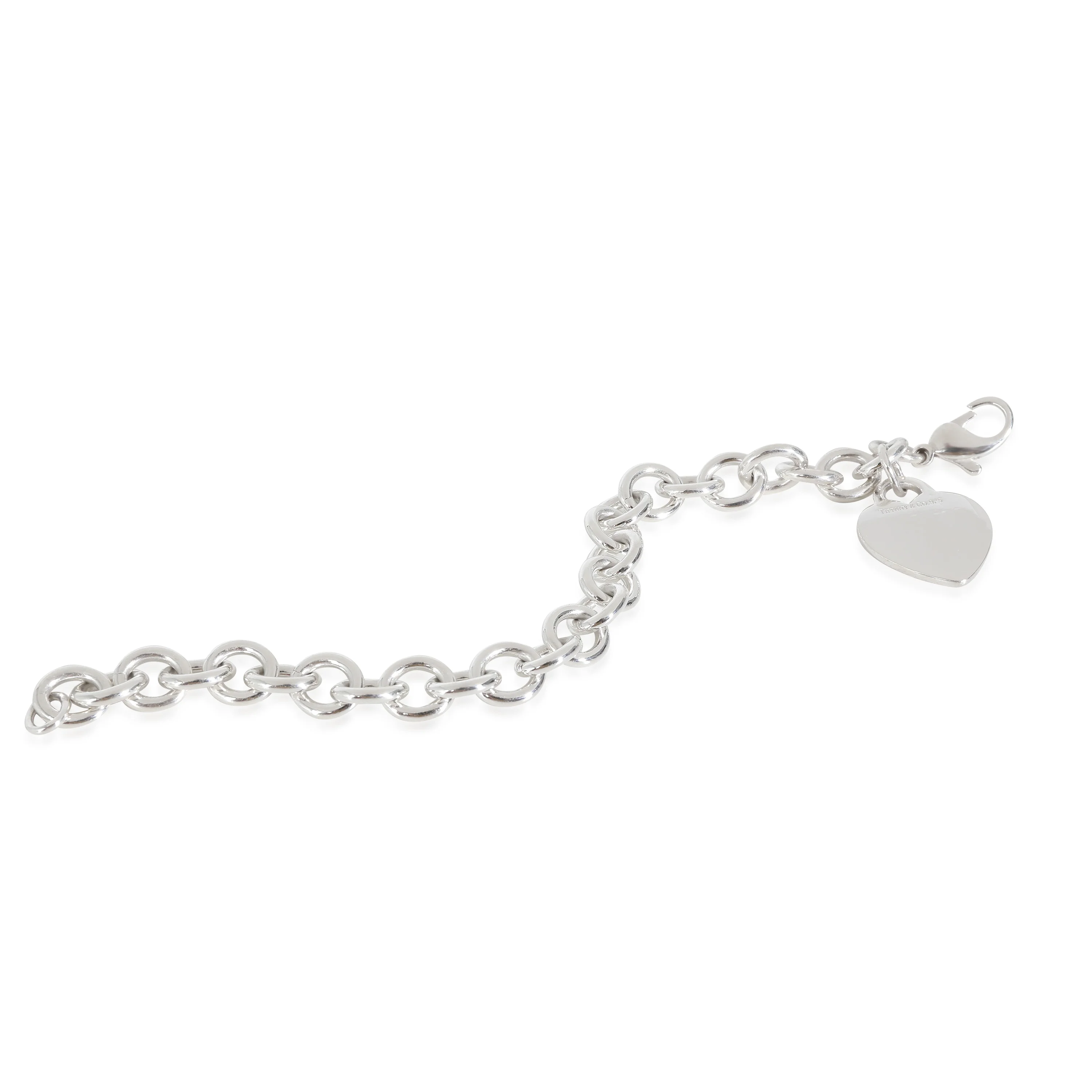 Heart Tag Bracelet in Sterling Silver - Image 2