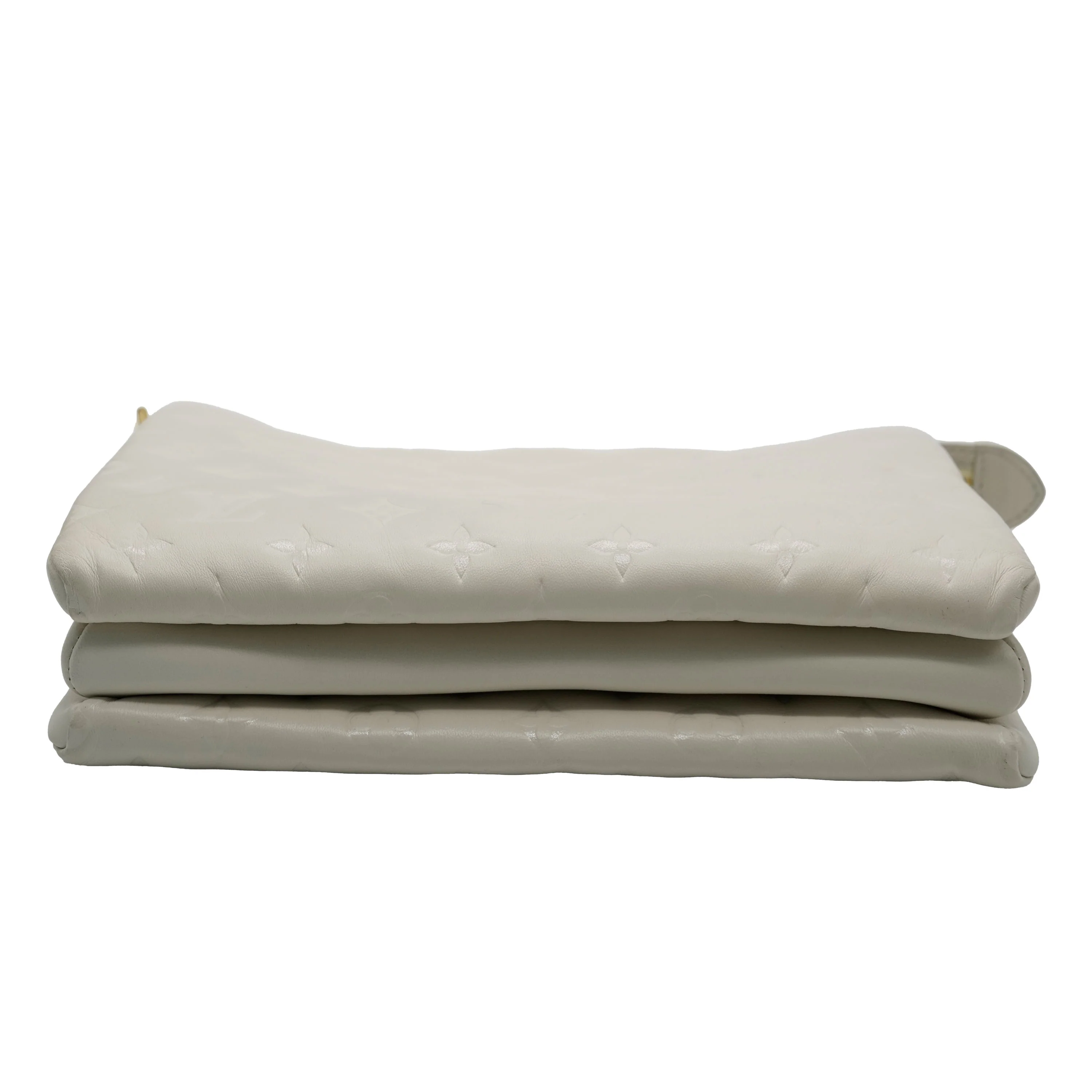 Cream Puffy Lambskin Monogram Coussin PM - Image 5