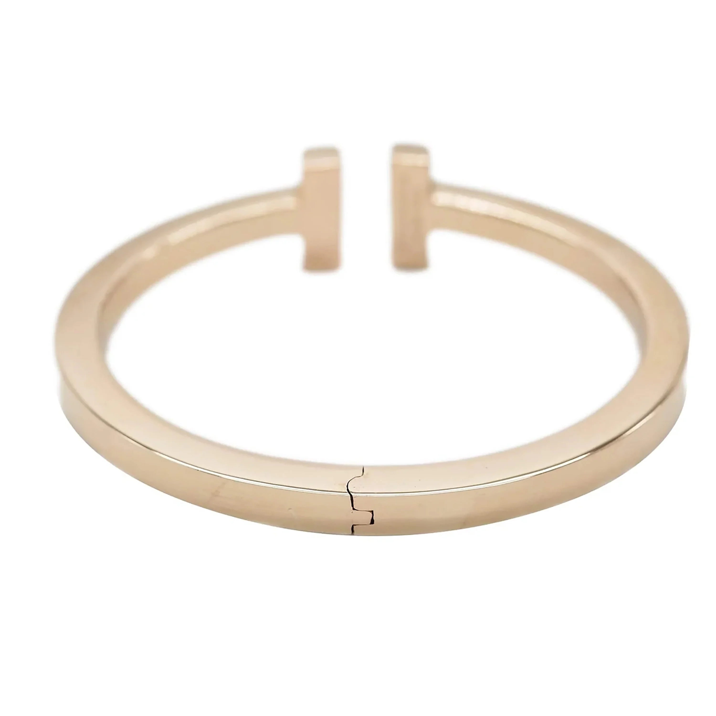Tiffany T Bracelet in 18KT Rose Gold - Image 3