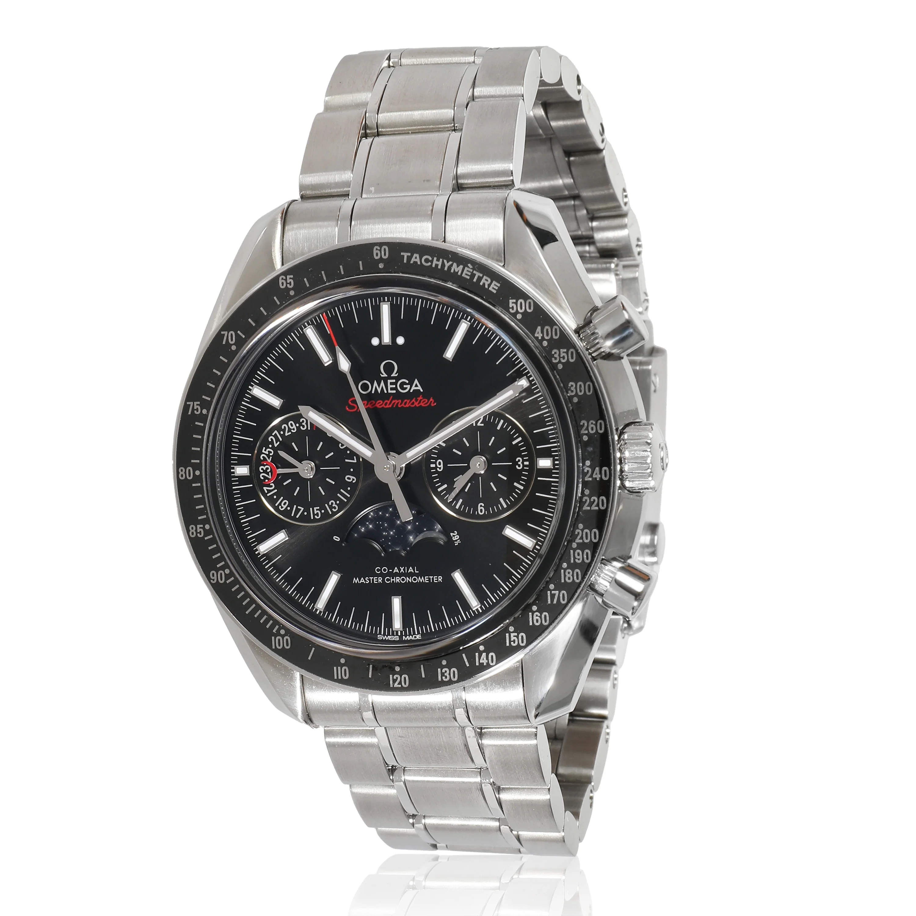 Speedmaster Moonphase 304.30.44.52.01.001 Mens Watch in Stainless Steel