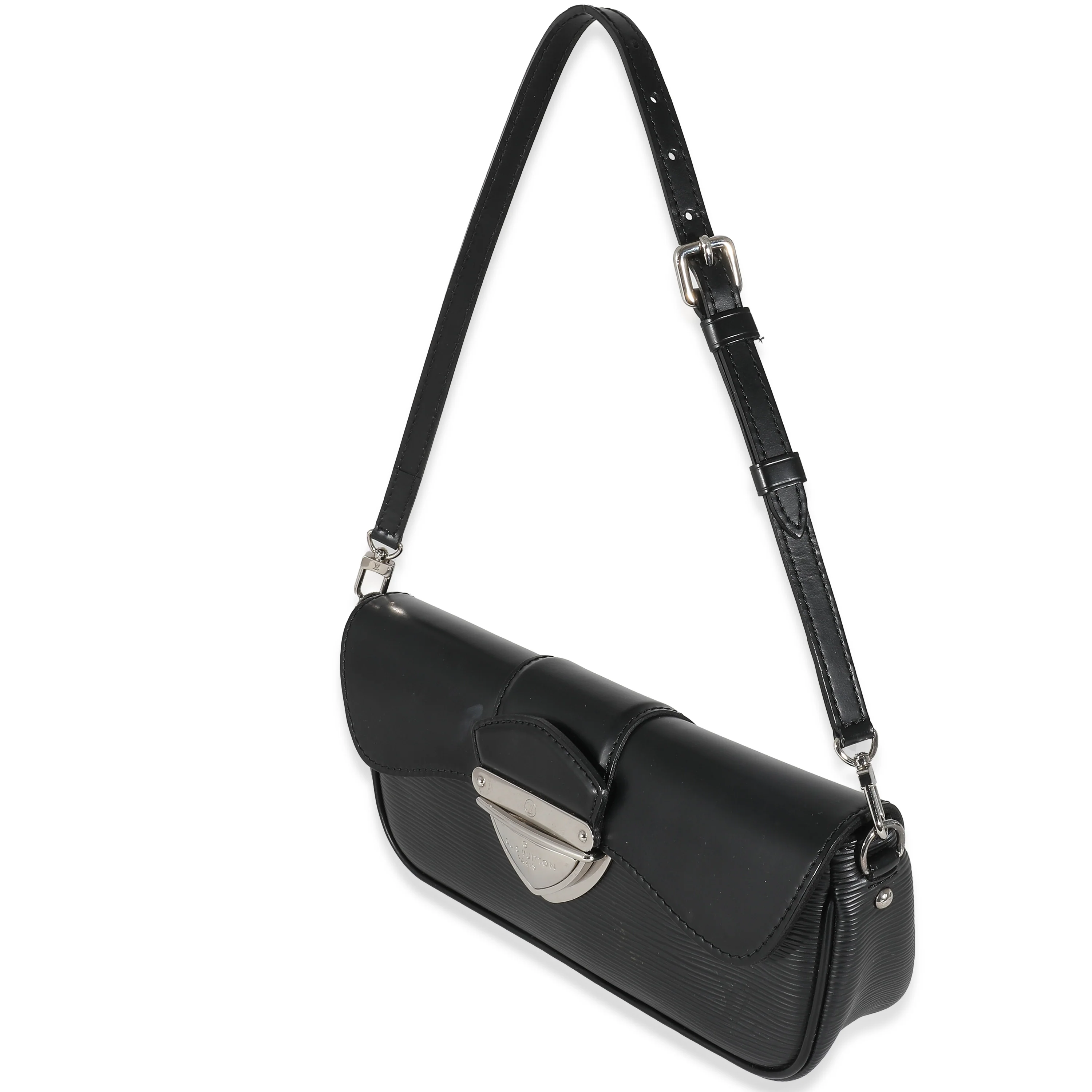 Louis Vuitton Black Epi Montaigne Clutch - Image 2