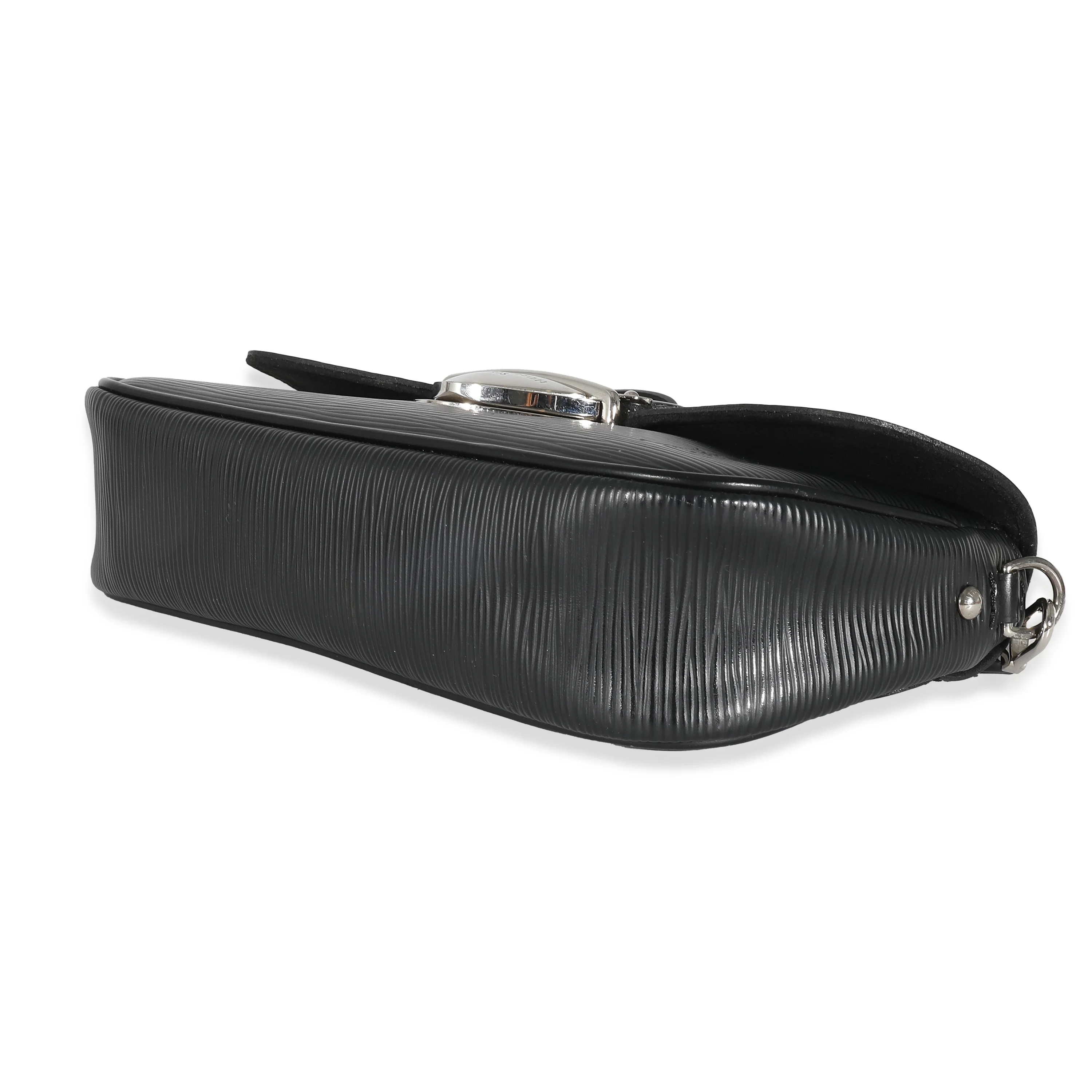 Louis Vuitton Black Epi Montaigne Clutch - Image 6