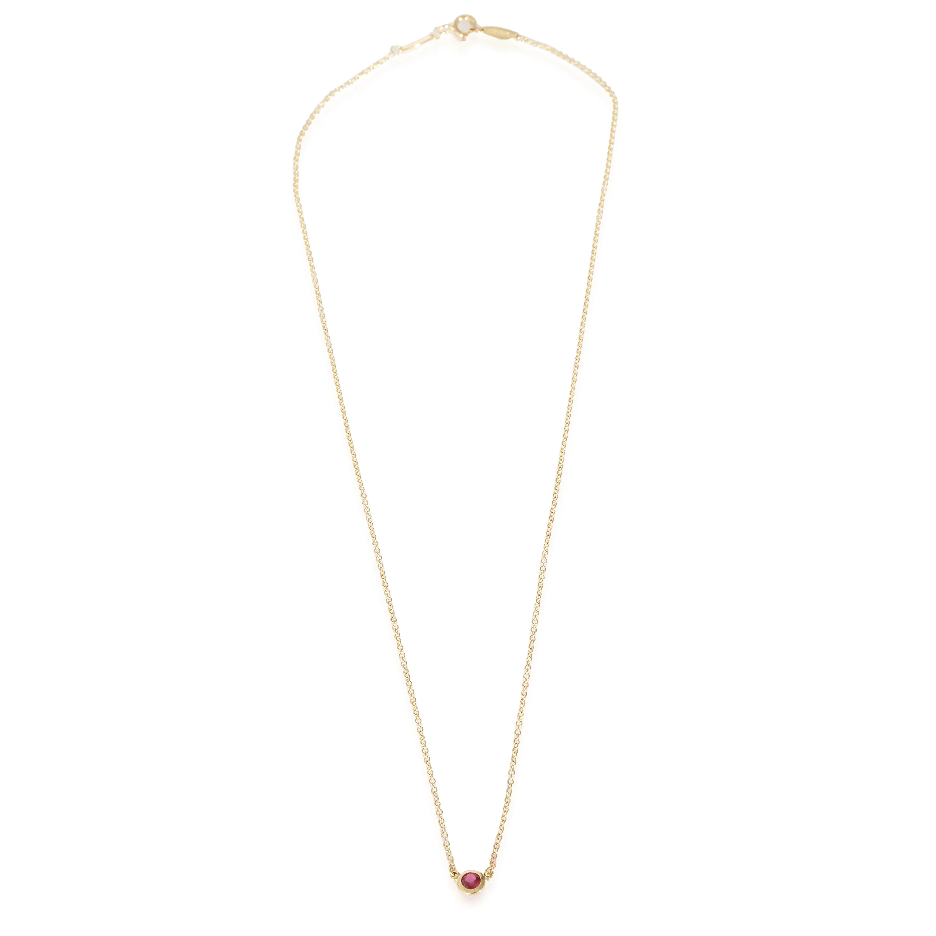 Tiffany & Co. Elsa Peretti Color by the Yard Pendant in 18K Yellow Gold - Image 2