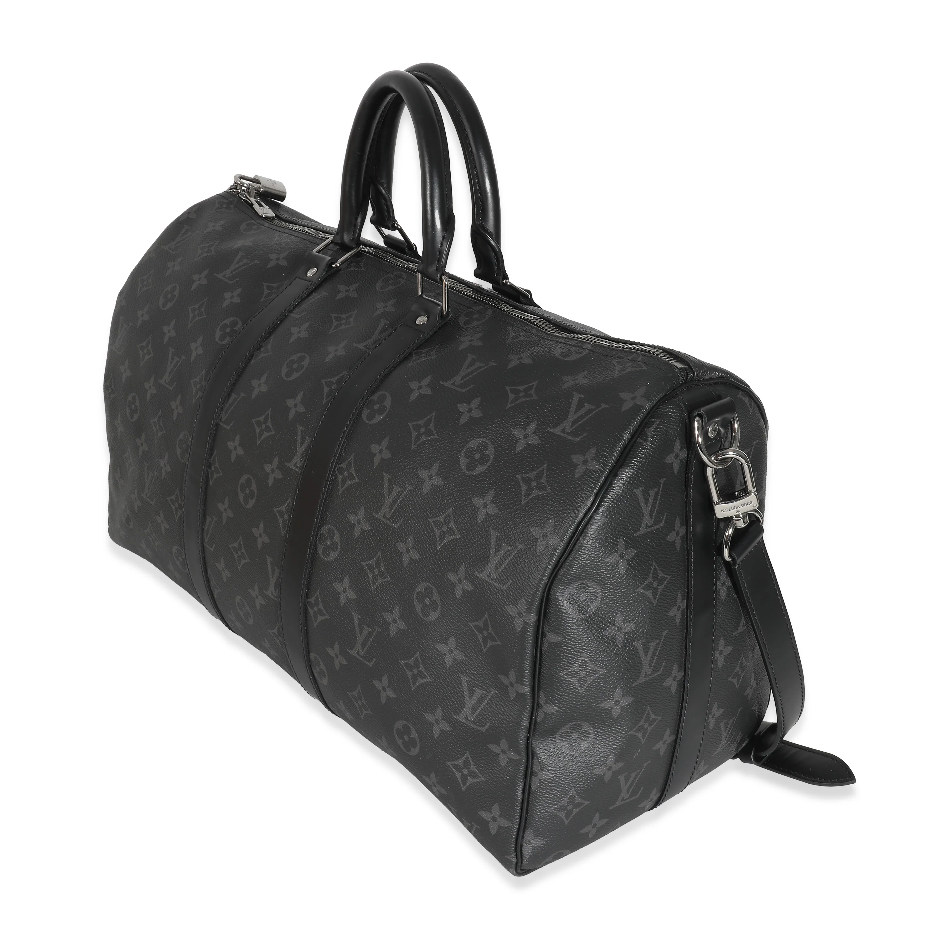 Louis Vuitton Monogram Eclipse Canvas Keepall Bandoulière 45 - Image 2