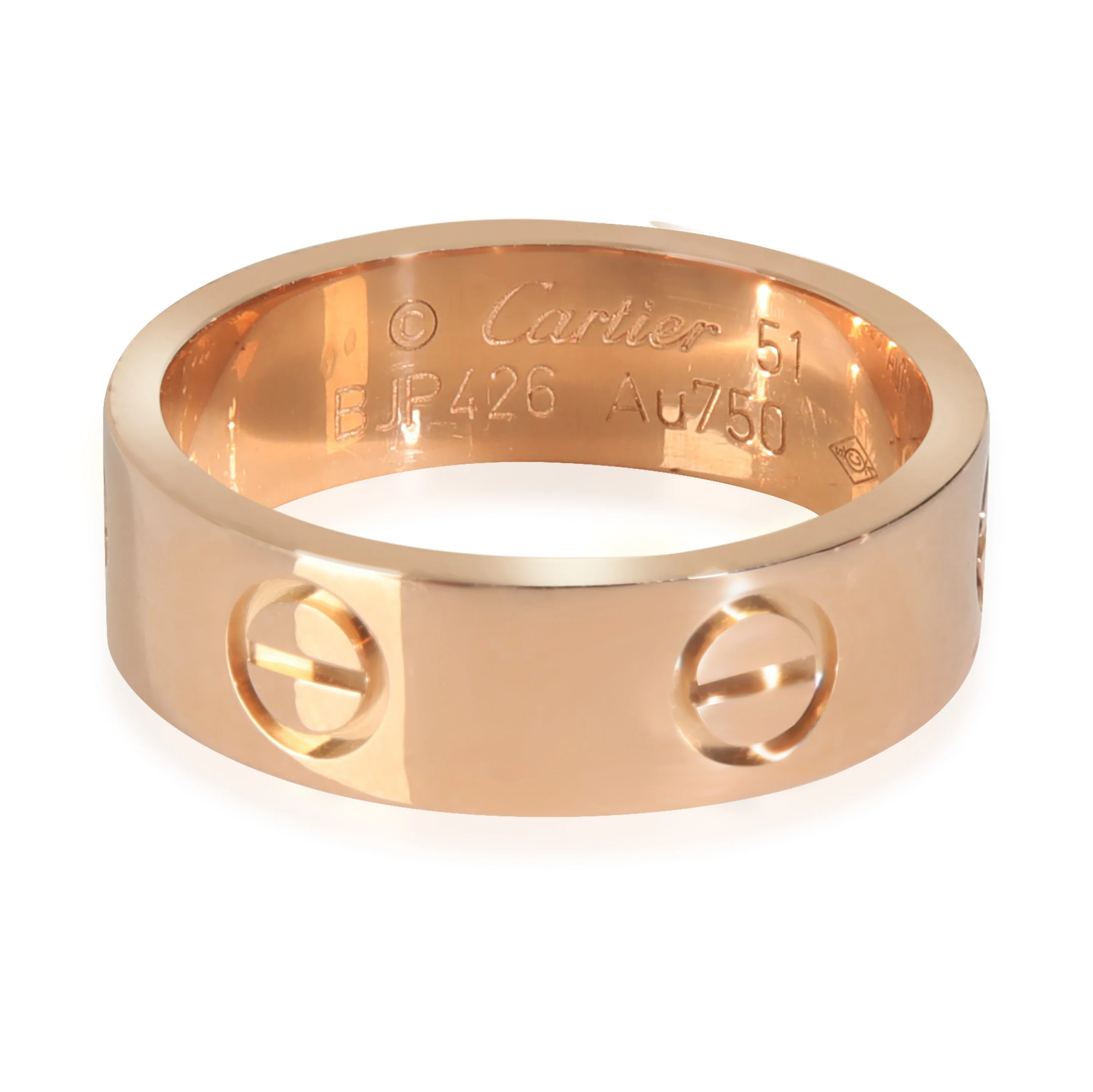 Rose Gold  Love Ring