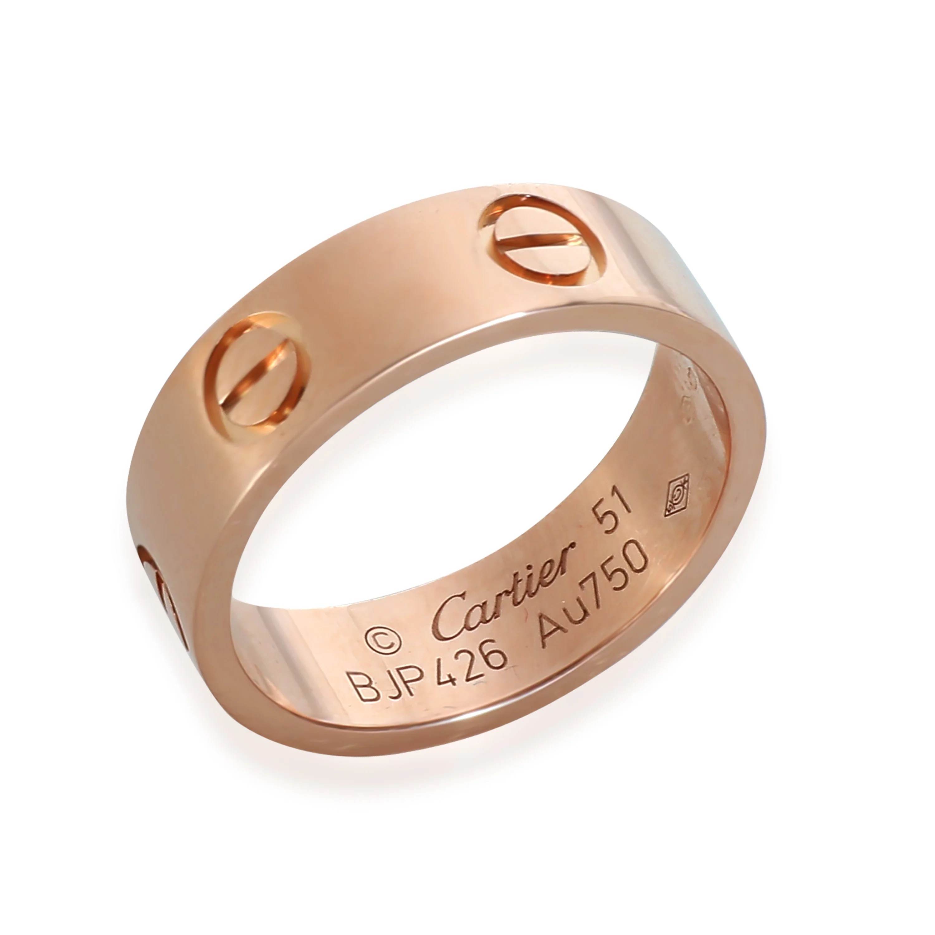 Rose Gold  Love Ring - Image 2