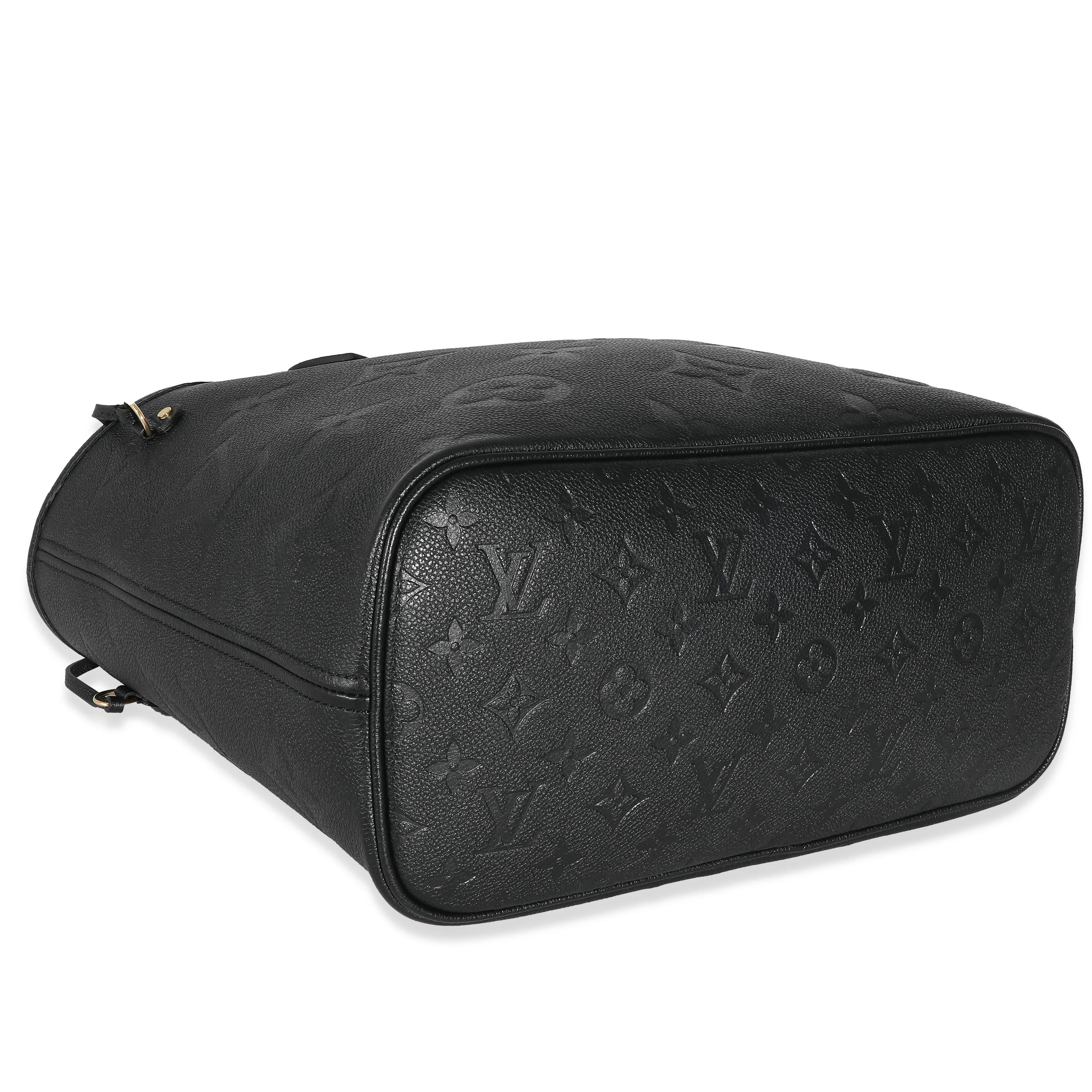 Louis Vuitton Black Monogram Empreinte Neverfull MM - Image 4