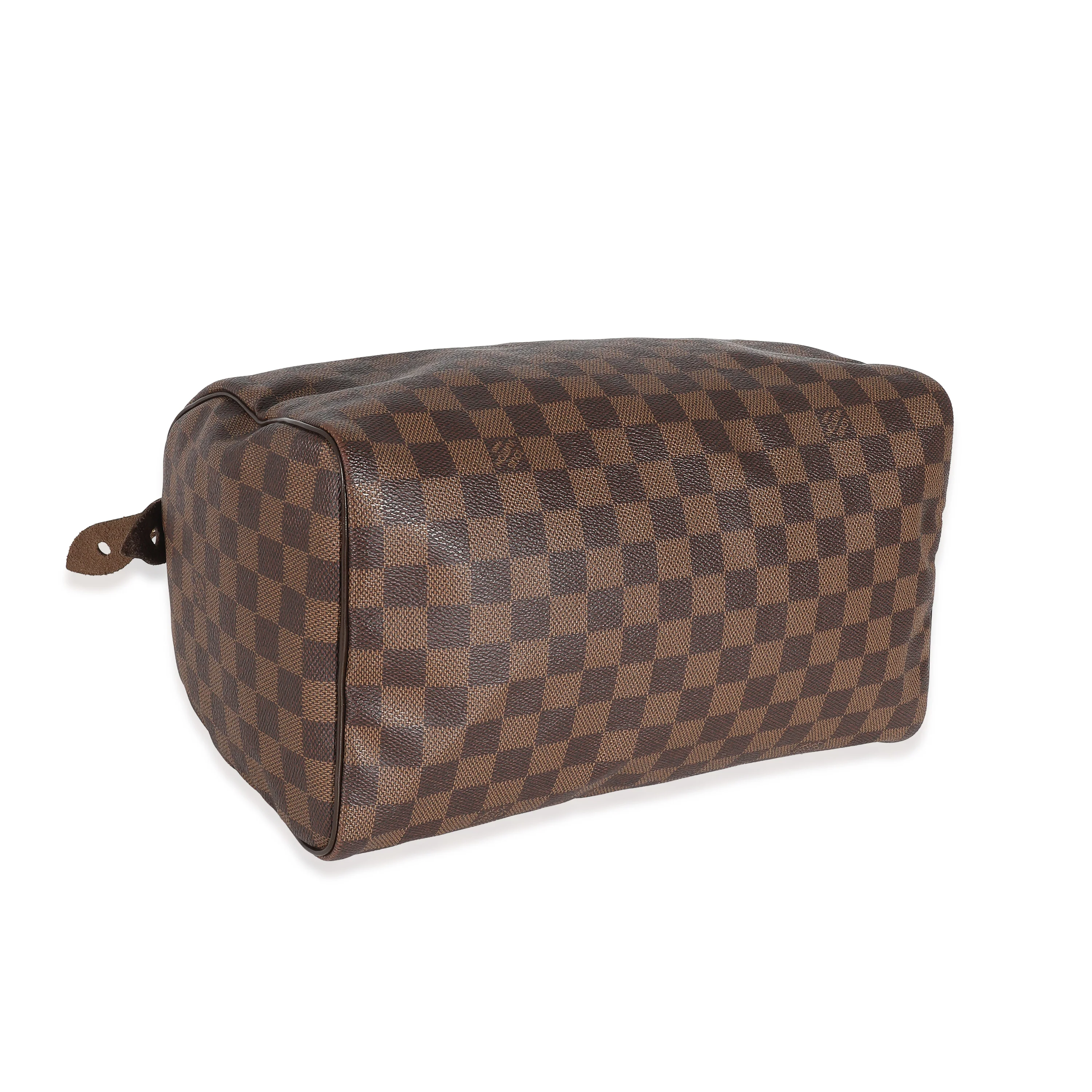 Louis Vuitton Damier Ebene Canvas Speedy 30 - Image 4
