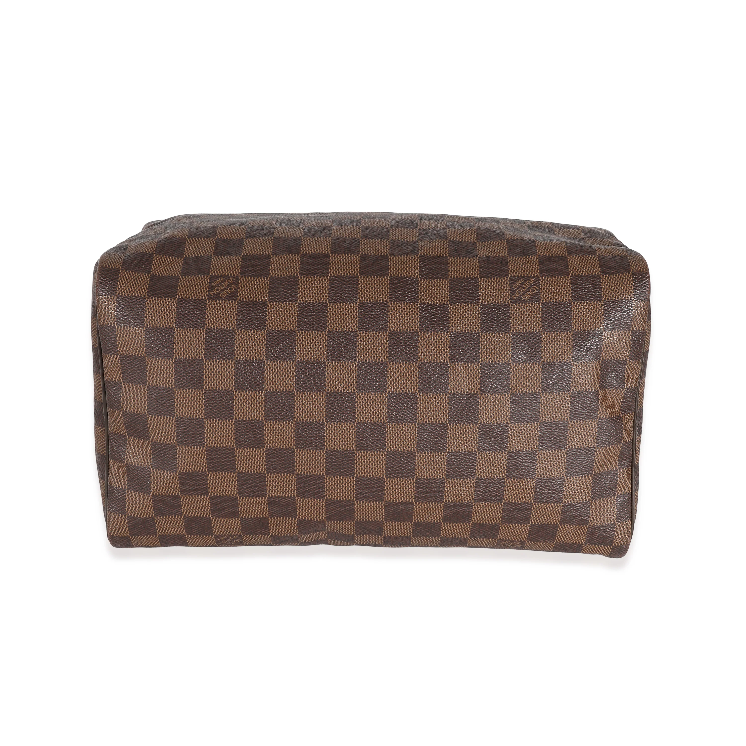 Louis Vuitton Damier Ebene Canvas Speedy 30 - Image 7