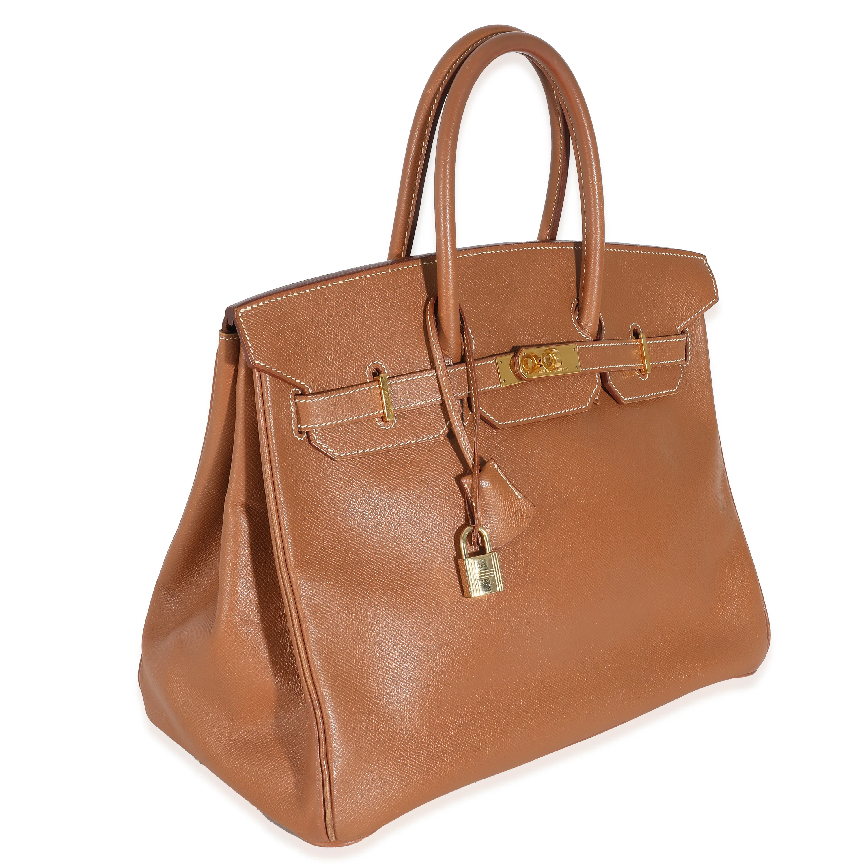 Gold Courchevel Birkin 35 - Image 3