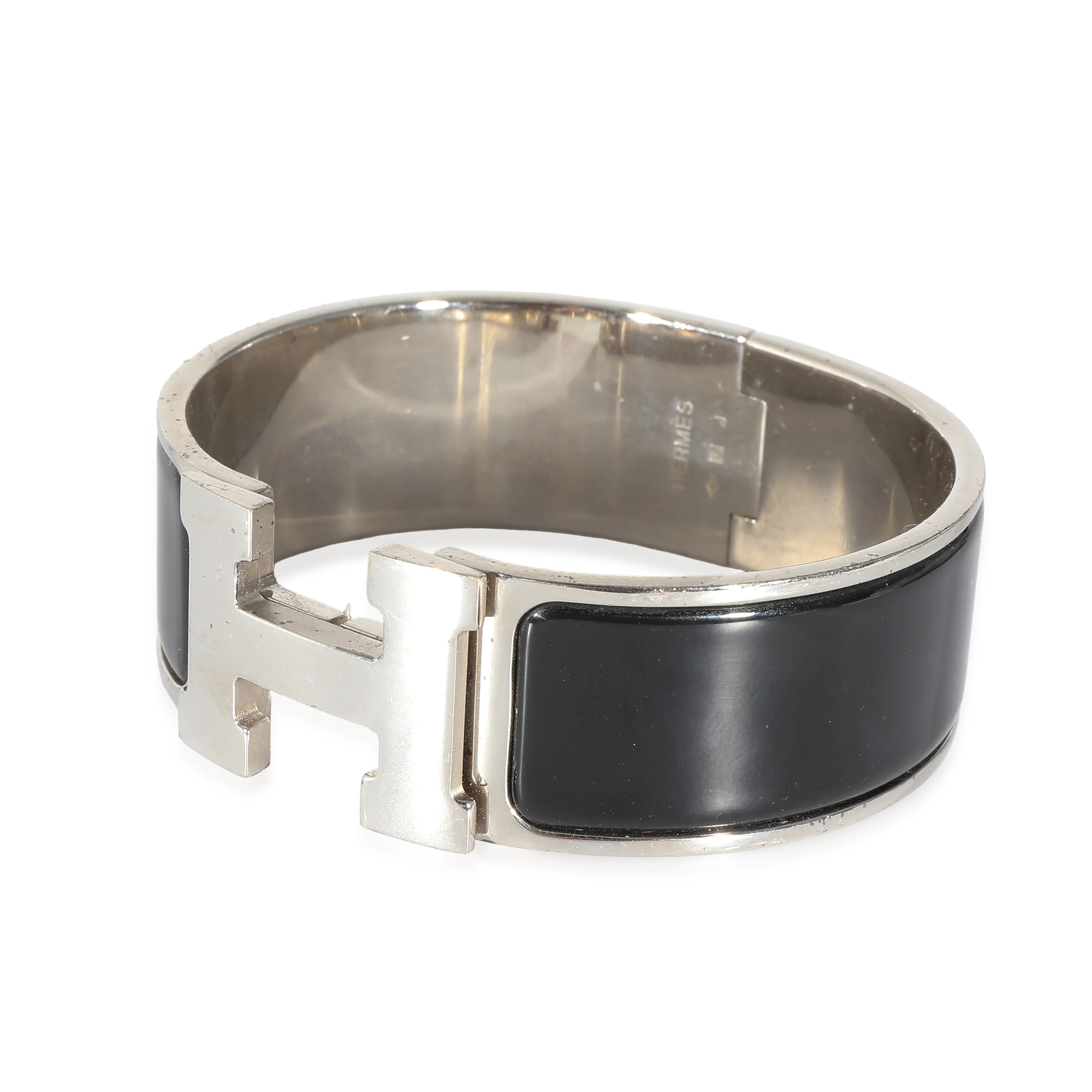 Clic Clac H Bangle in Palladium Plated - Image 2