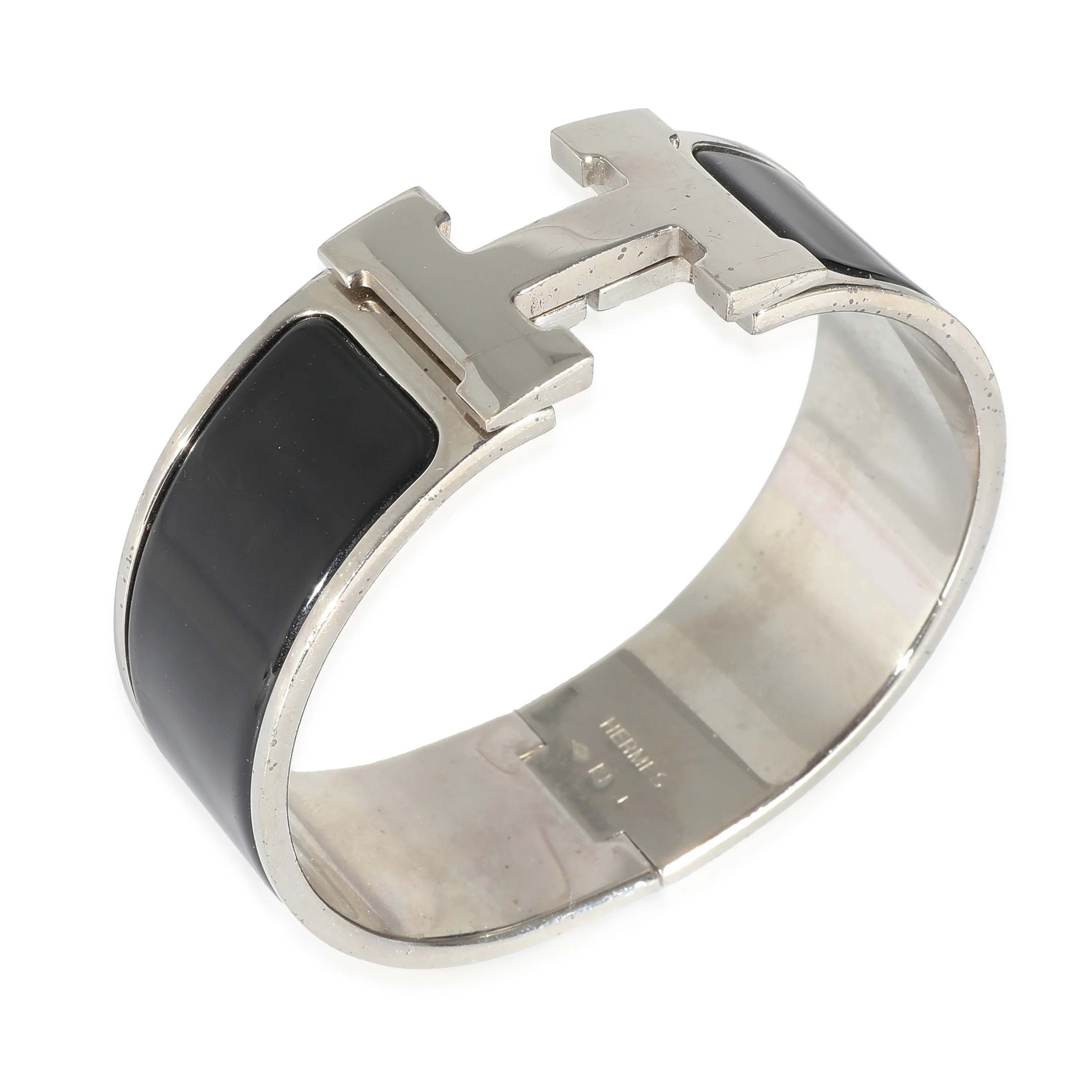 Clic Clac H Bangle in Palladium Plated - Image 5