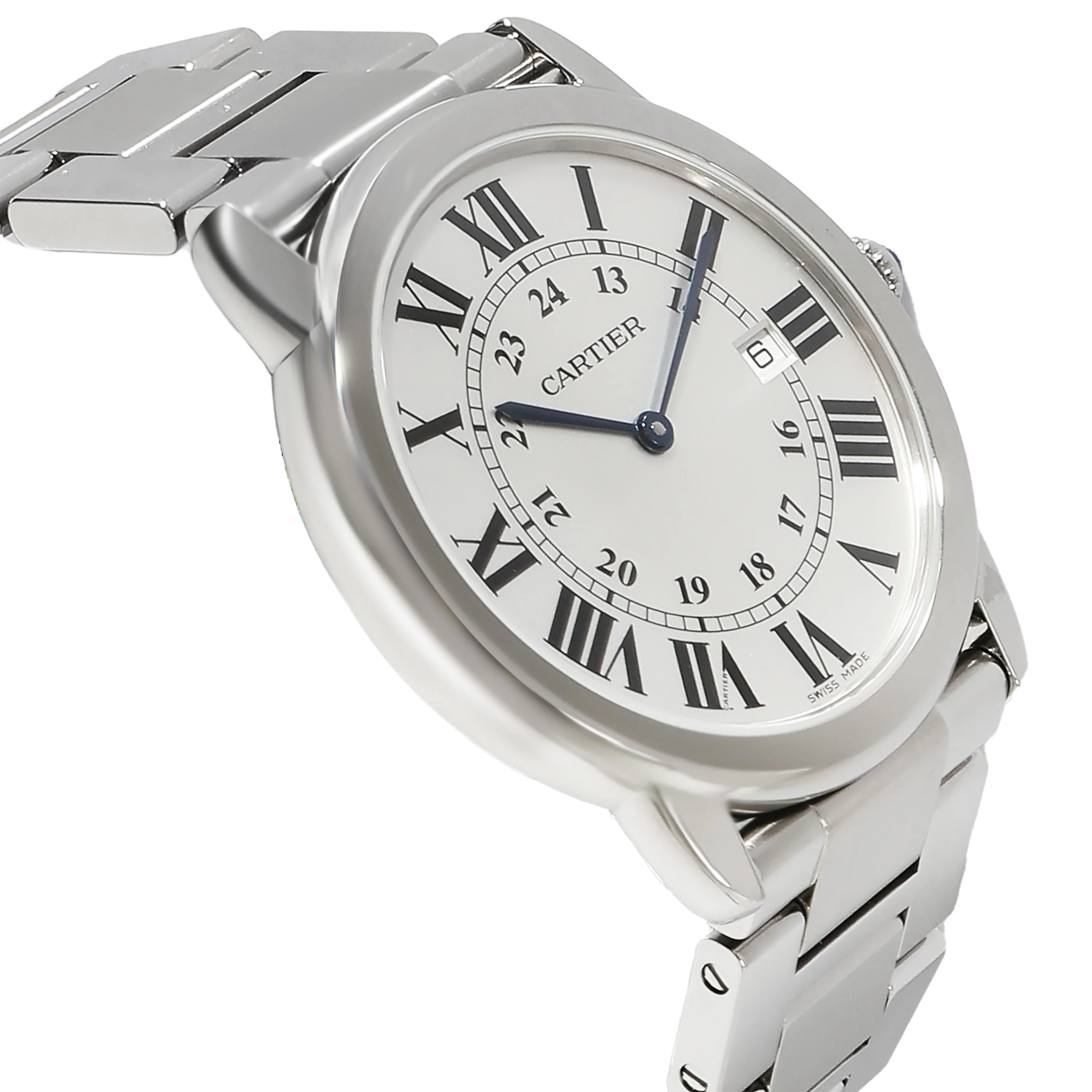 Ronde Solo de Cartier W6701005 Unisex Watch in Stainless Steel - Image 2
