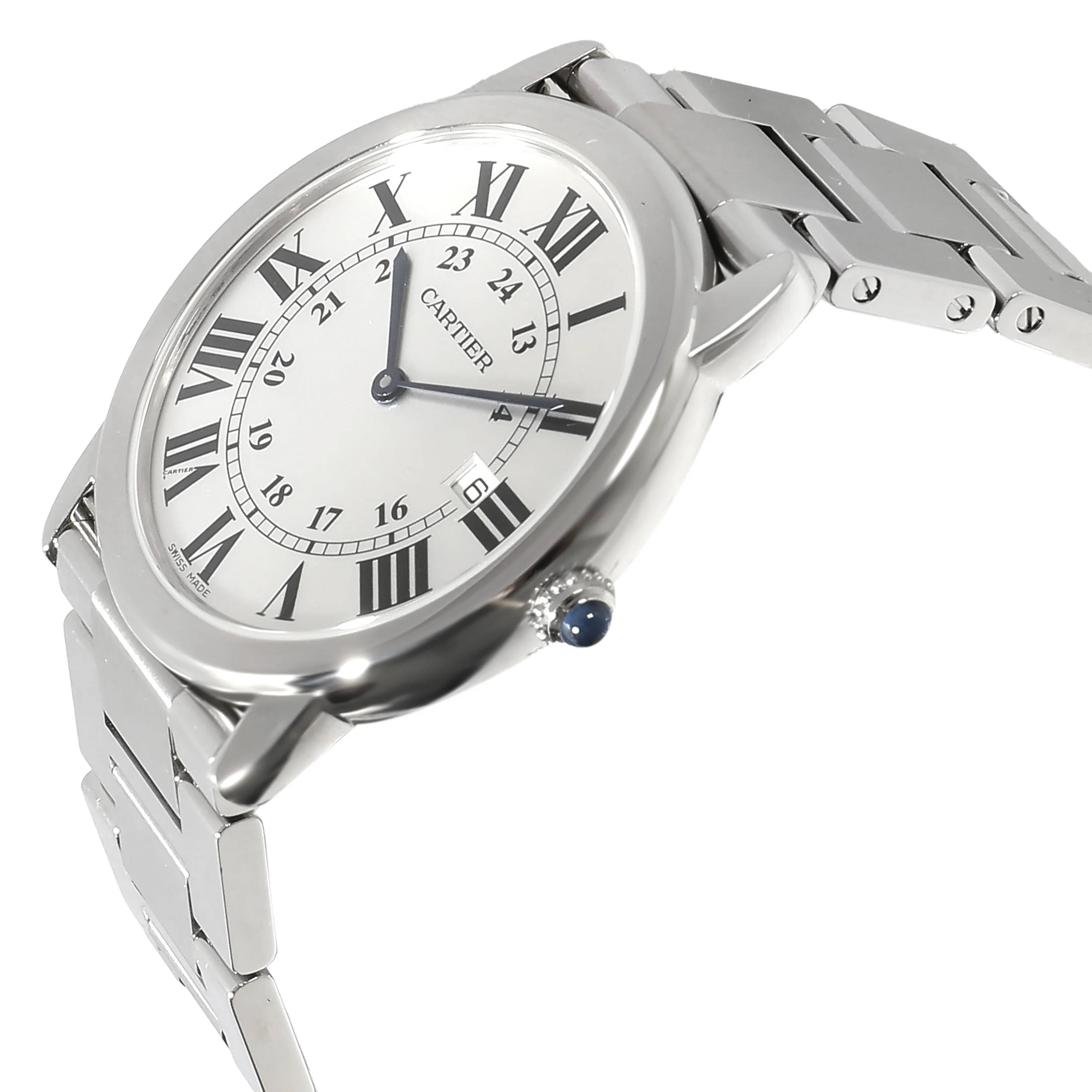 Ronde Solo de Cartier W6701005 Unisex Watch in Stainless Steel - Image 3