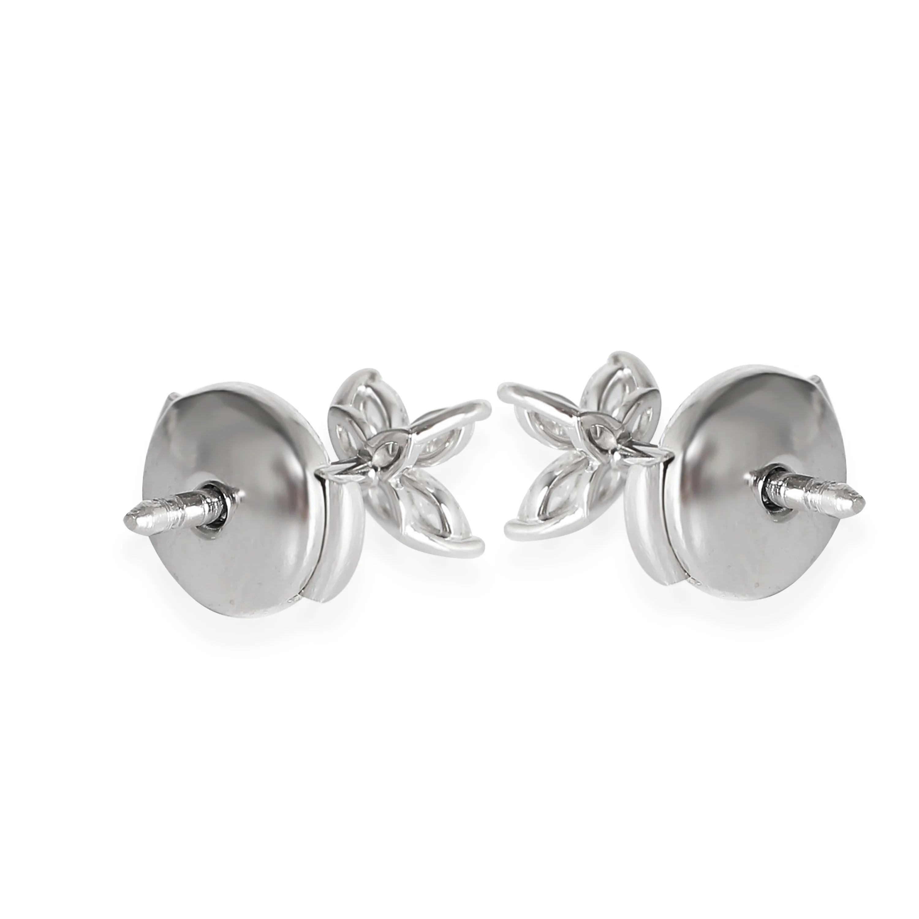 Tiffany Victoria® Mini Stud Earrings in  Platinum 0.19 CTW - Image 3