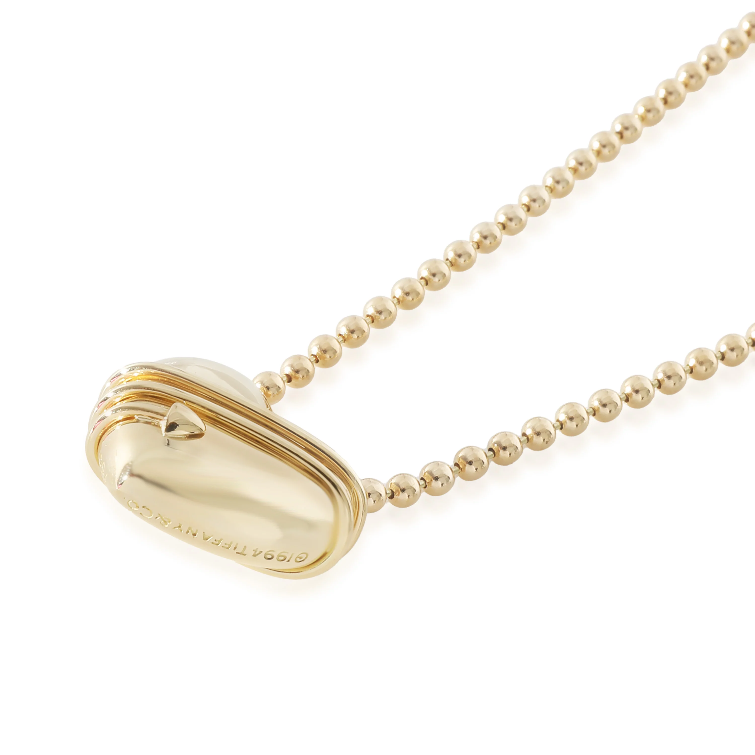 Tiffany & Co. Vintage Arrow Wrapped Heart Pendant in 18K Yellow Gold - Image 2