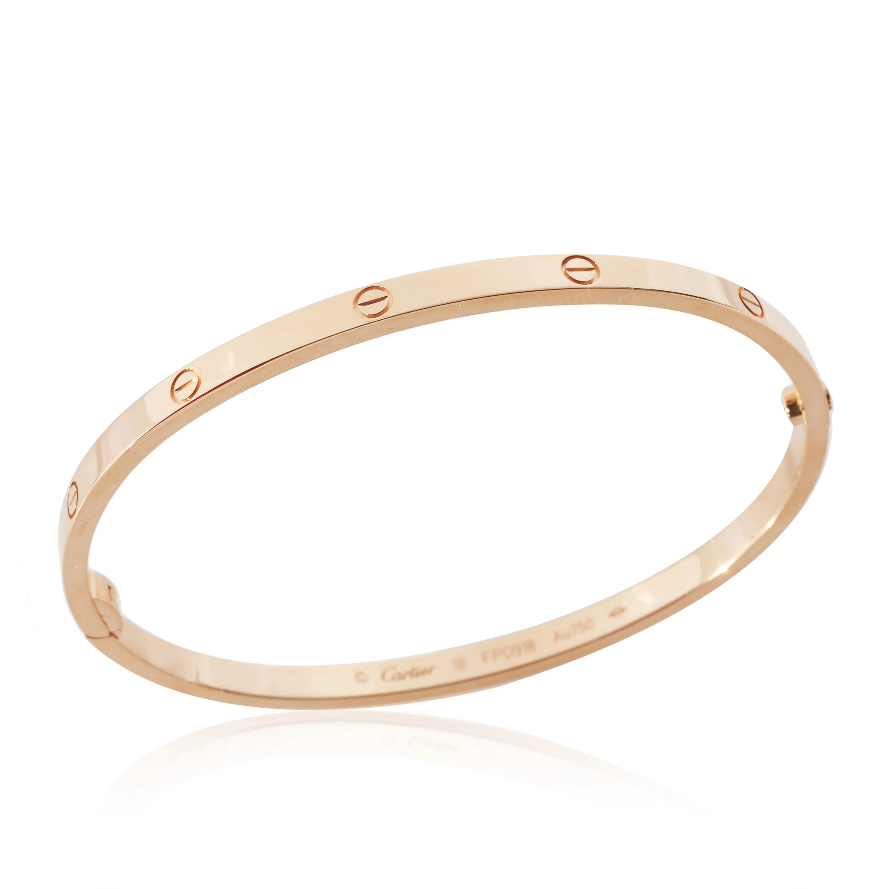 Cartier Love Bracelet, Small Model (Rose Gold) - Image 3