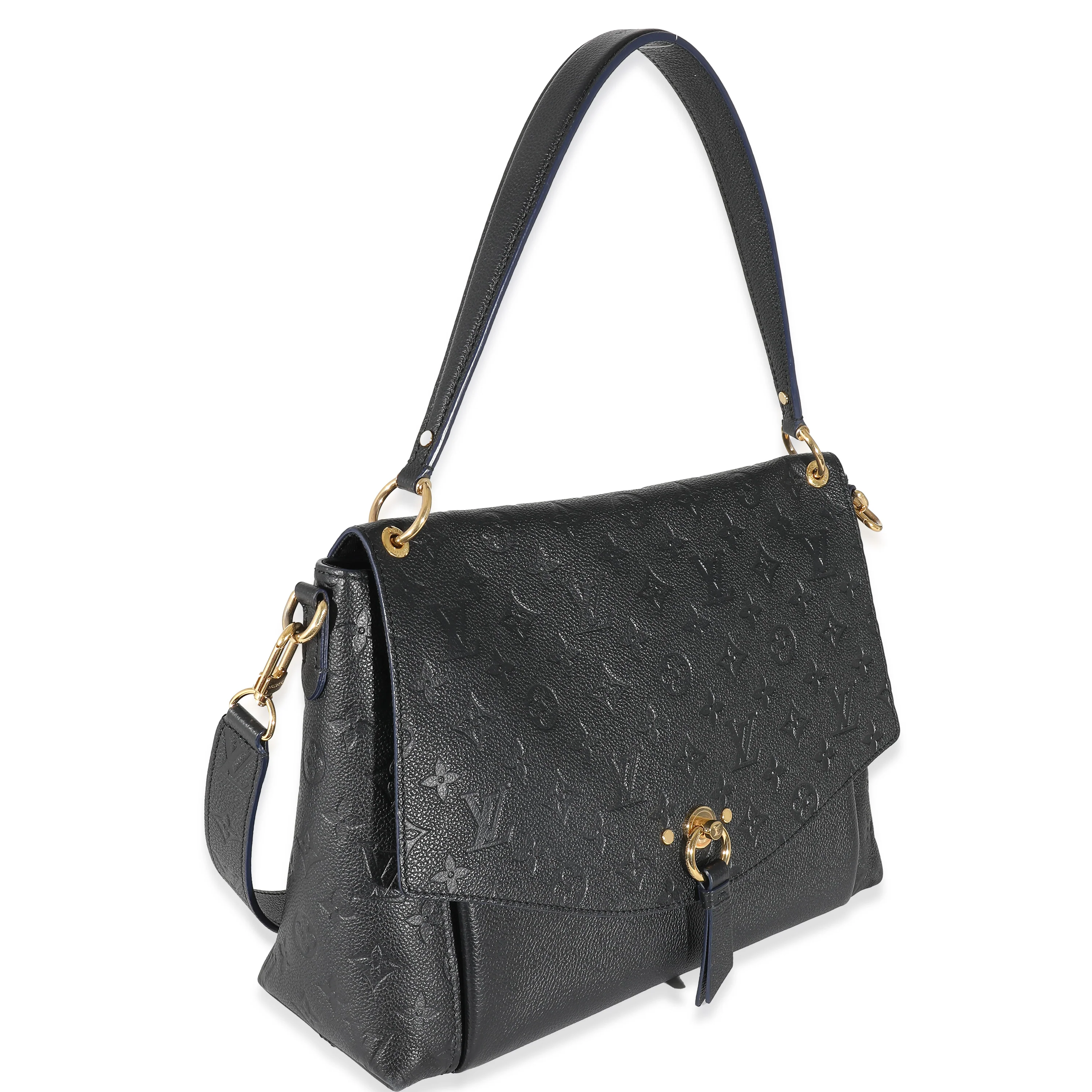Louis Vuitton Black Empreinte Blanche MM - Image 3