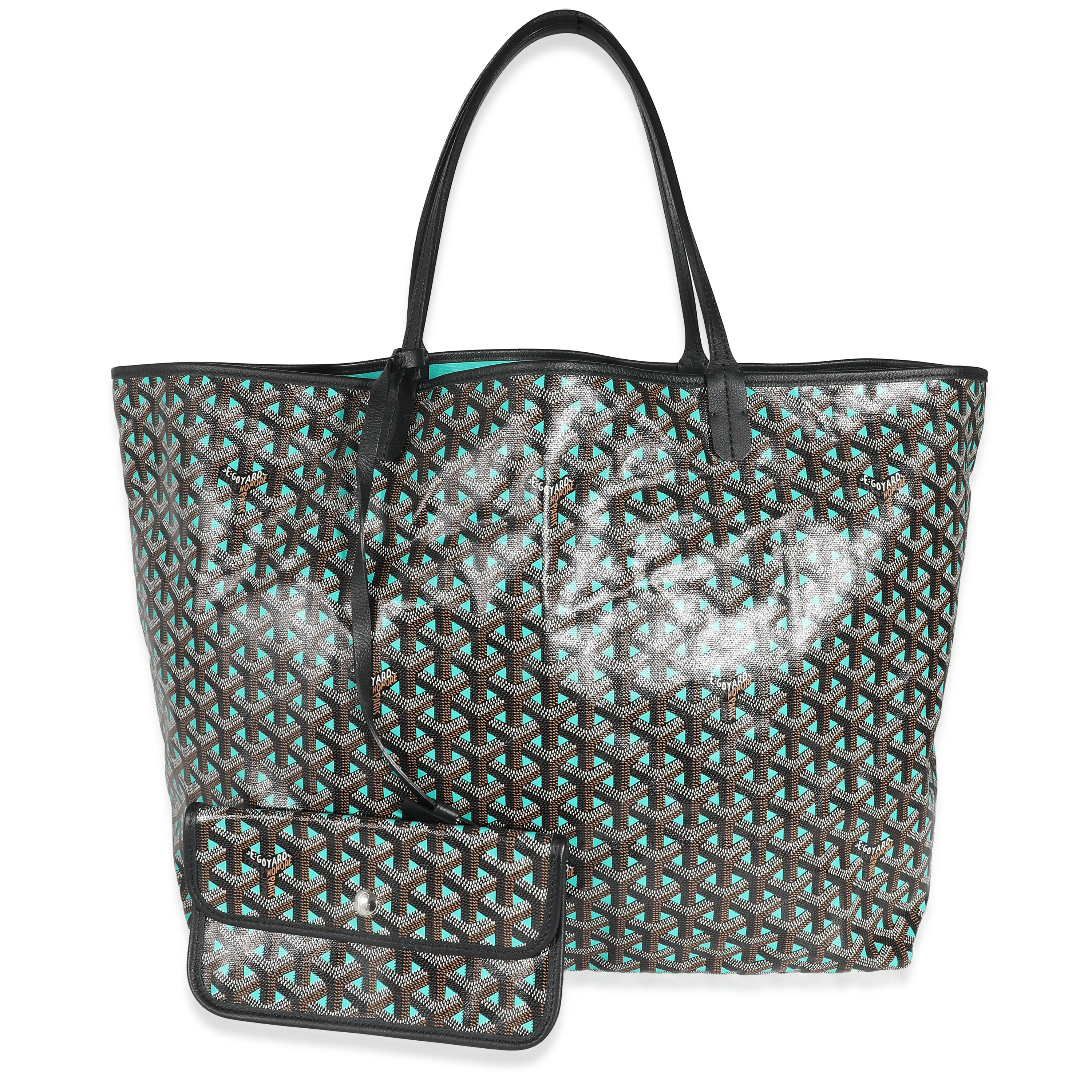 Black Opaline Goyardine Canvas Claire Voie Saint Louis GM - Image 3