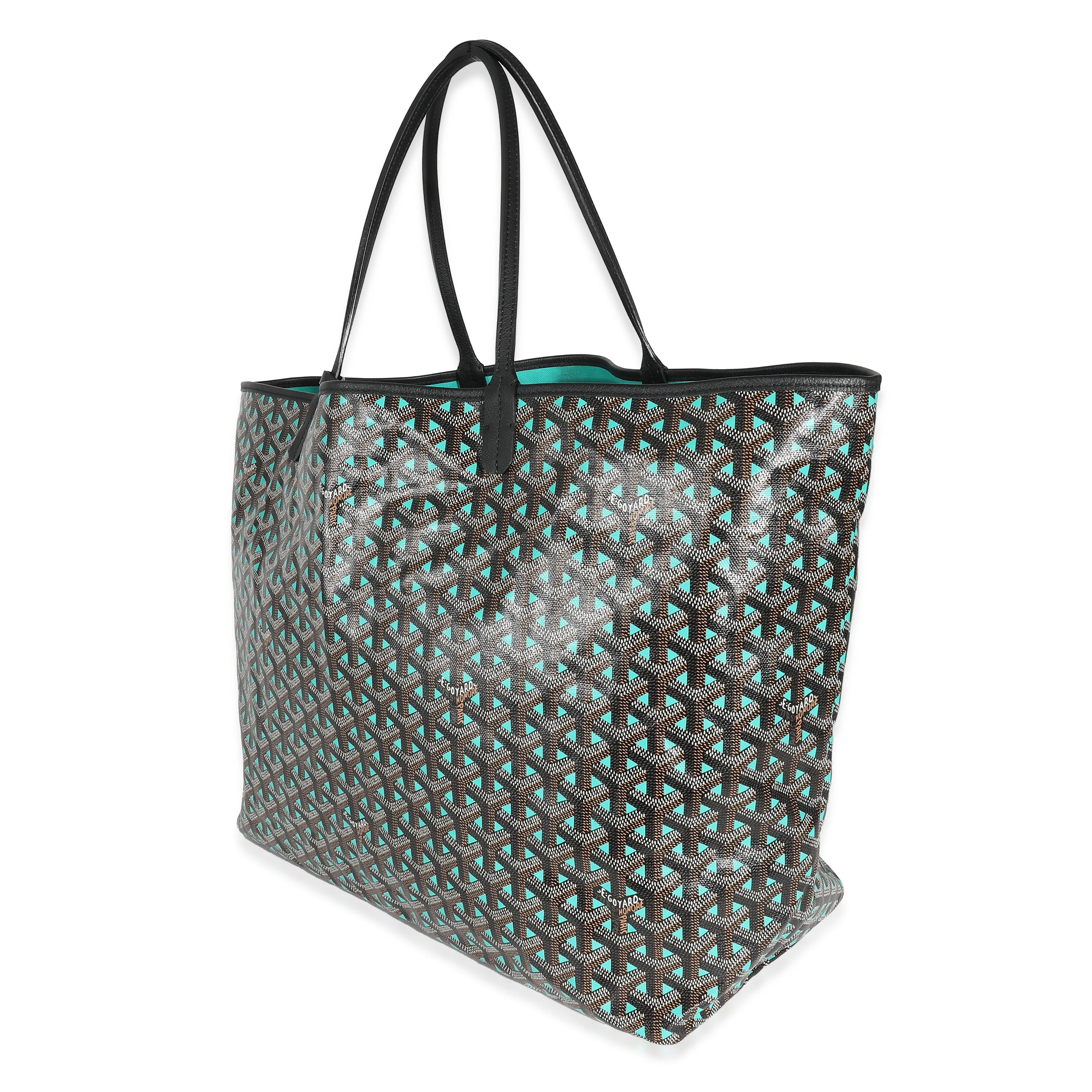 Black Opaline Goyardine Canvas Claire Voie Saint Louis GM - Image 5