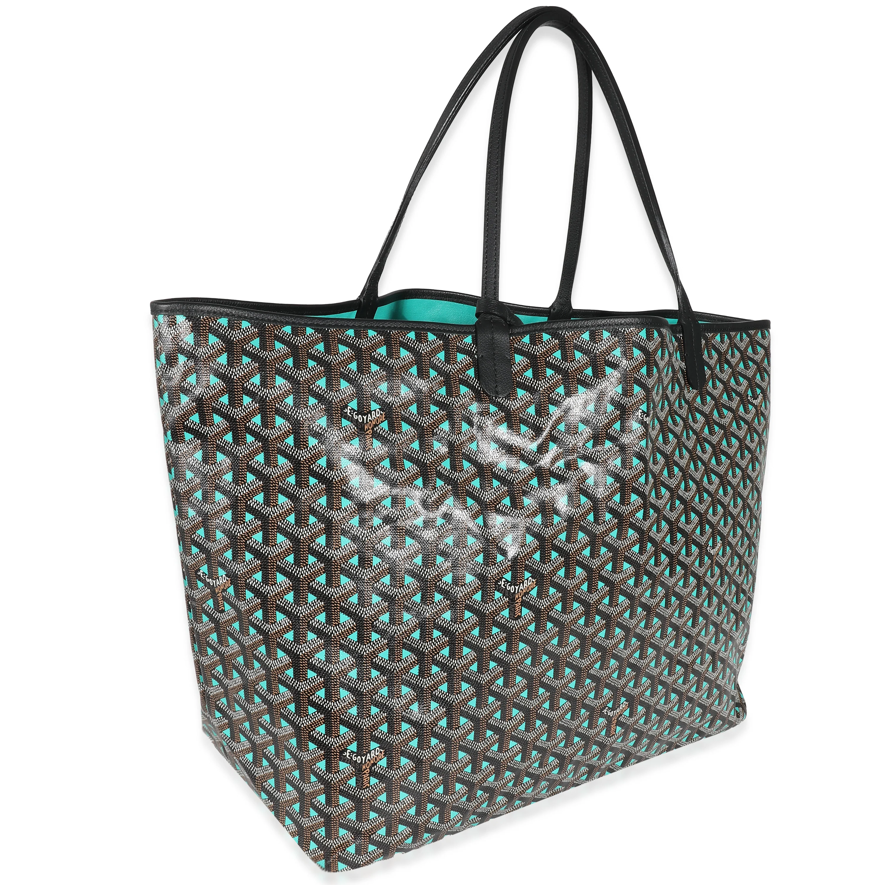 Black Opaline Goyardine Canvas Claire Voie Saint Louis GM - Image 7