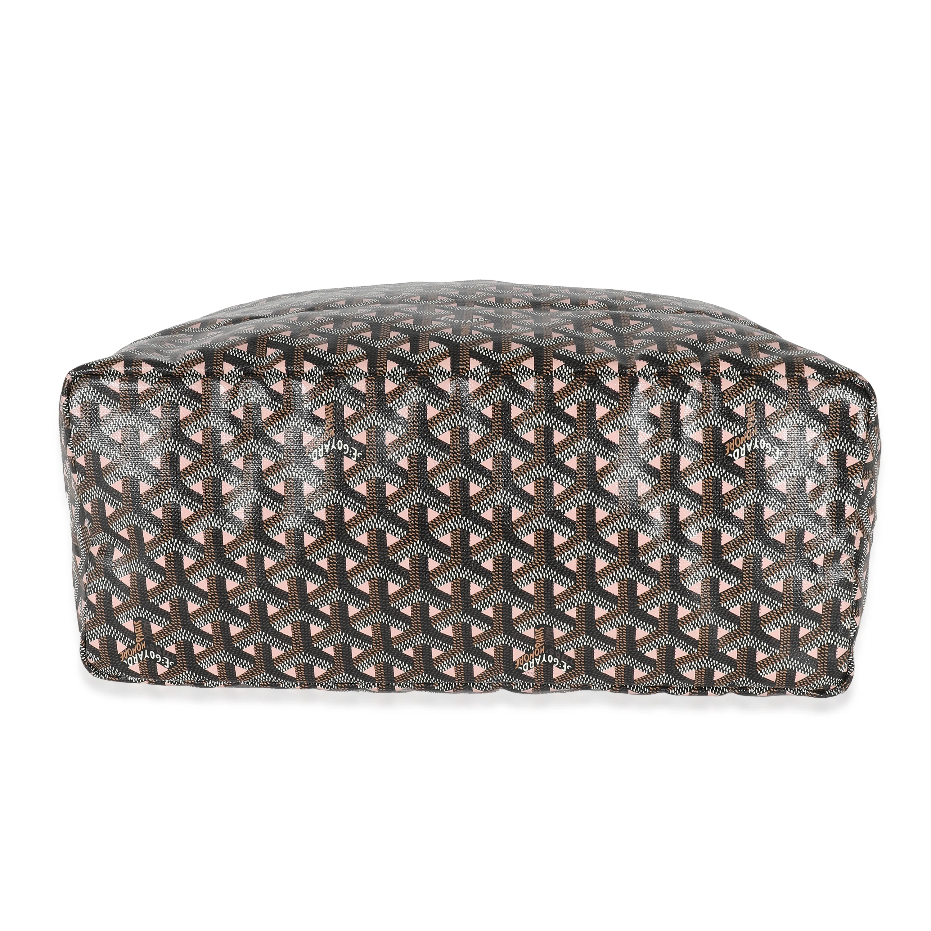 Goyard Black Pink Goyardine Canvas Claire Voie Saint Louis PM - Image 7