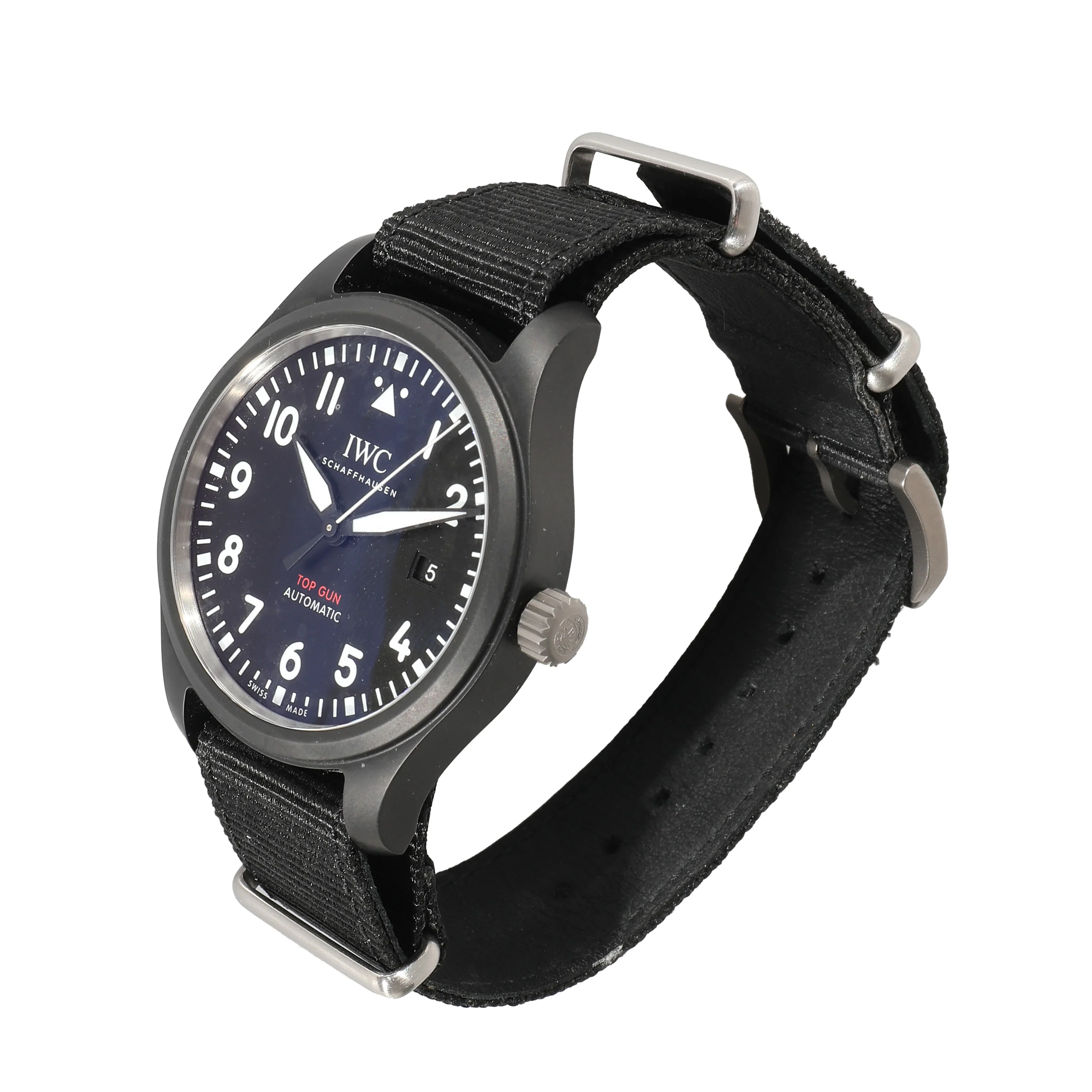 Pilot Top Gun IW326901 Mens Watch in  Ceramic - Image 3