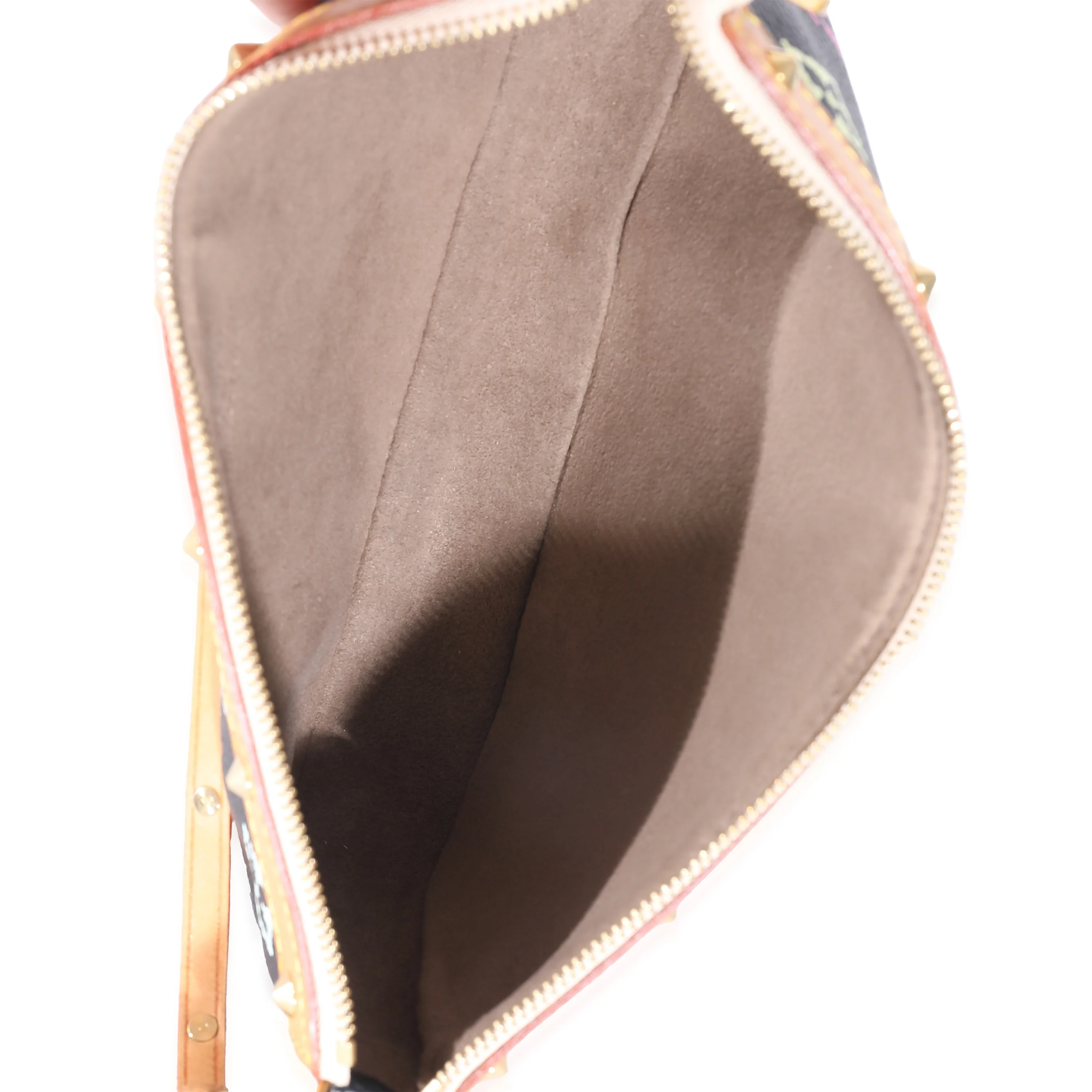 Black Monogram Multicolor Canvas Pochette Accessoires - Image 8