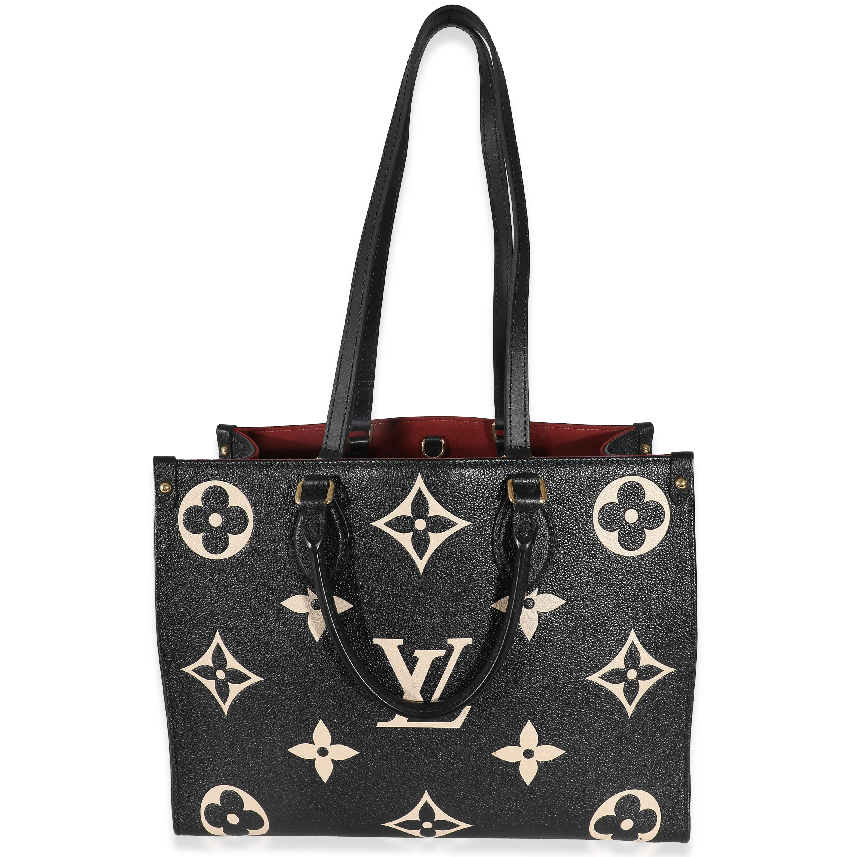 Black Beige Empreinte Monogram Giant Onthego MM - Image 5